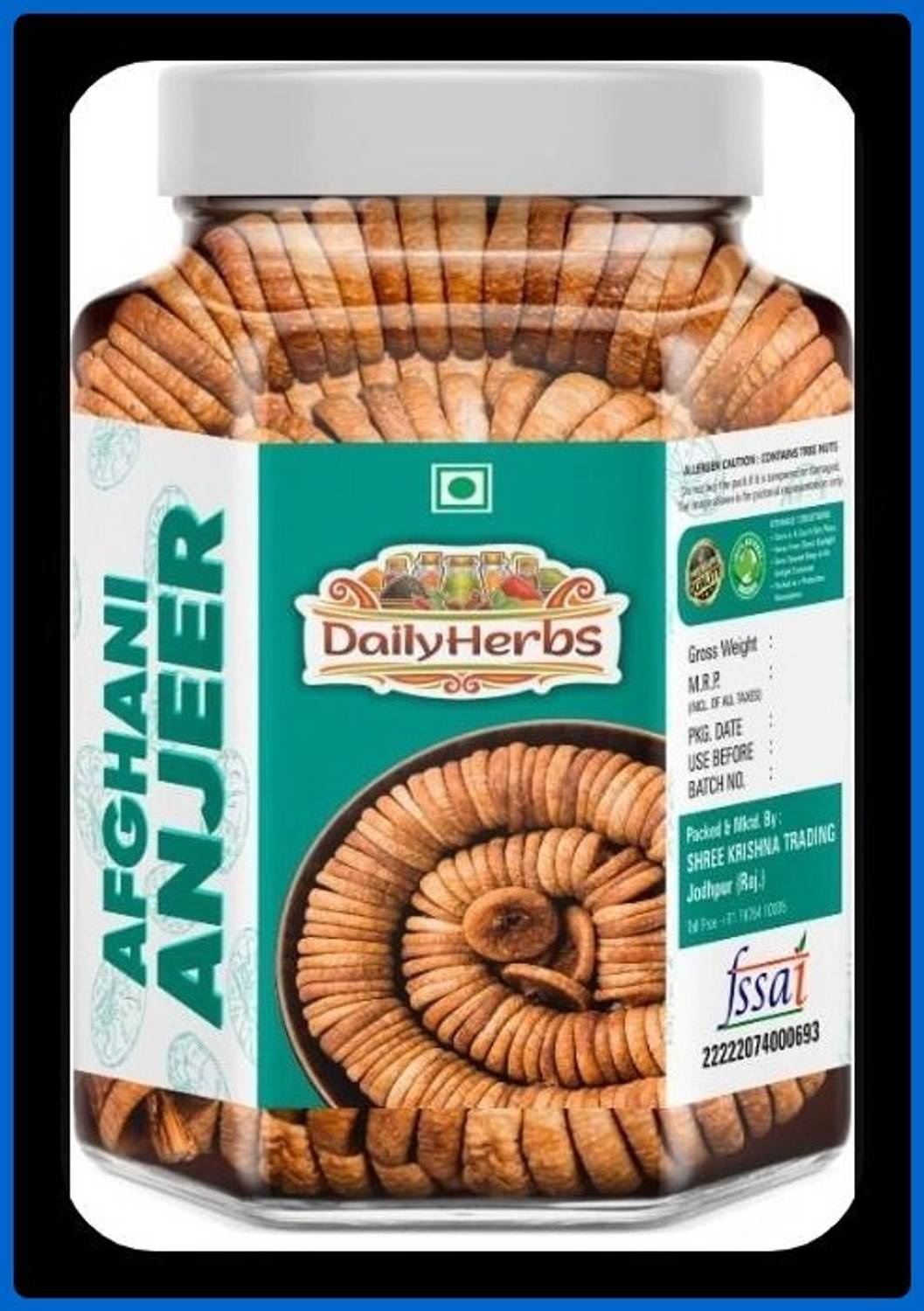 DAILYHERBS Premium Afghani Anjeer Figs - Image 1