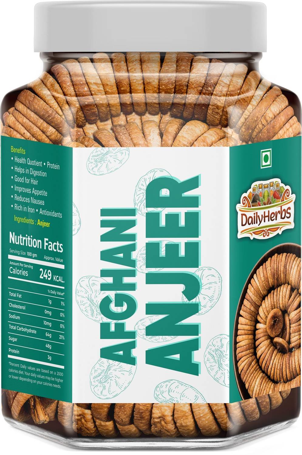 DAILYHERBS Premium Afghani Anjeer Figs - Image 2
