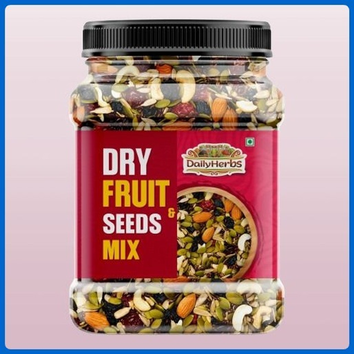 Image of DAILYHERBS Mixed Dry fruit | Mewa Mix Almonds, Cashews, Raisins, Dates, Kiwi, Apricots, Assorted Seeds & Nuts