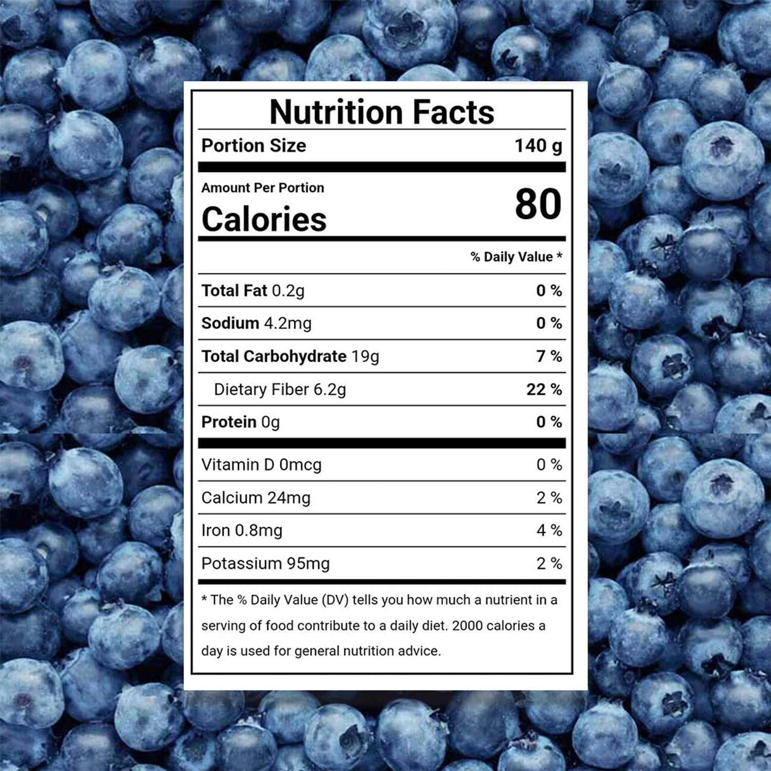 Image of Raneja Premium Dried Blueberries 800g | Natural, Seedless & No Added Sugar Blueberry