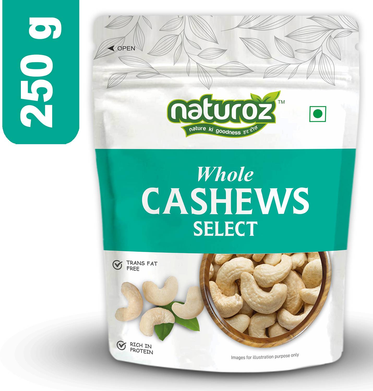 Naturoz Popular Whole Cashews