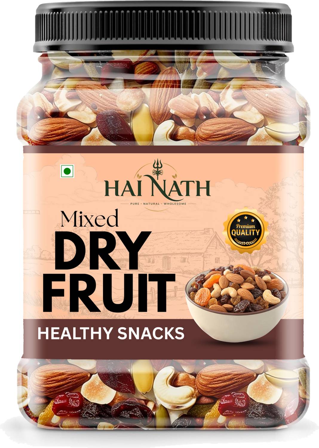 HAI NATH Premium Mixed Dry Fruits 500g Pack of 500
