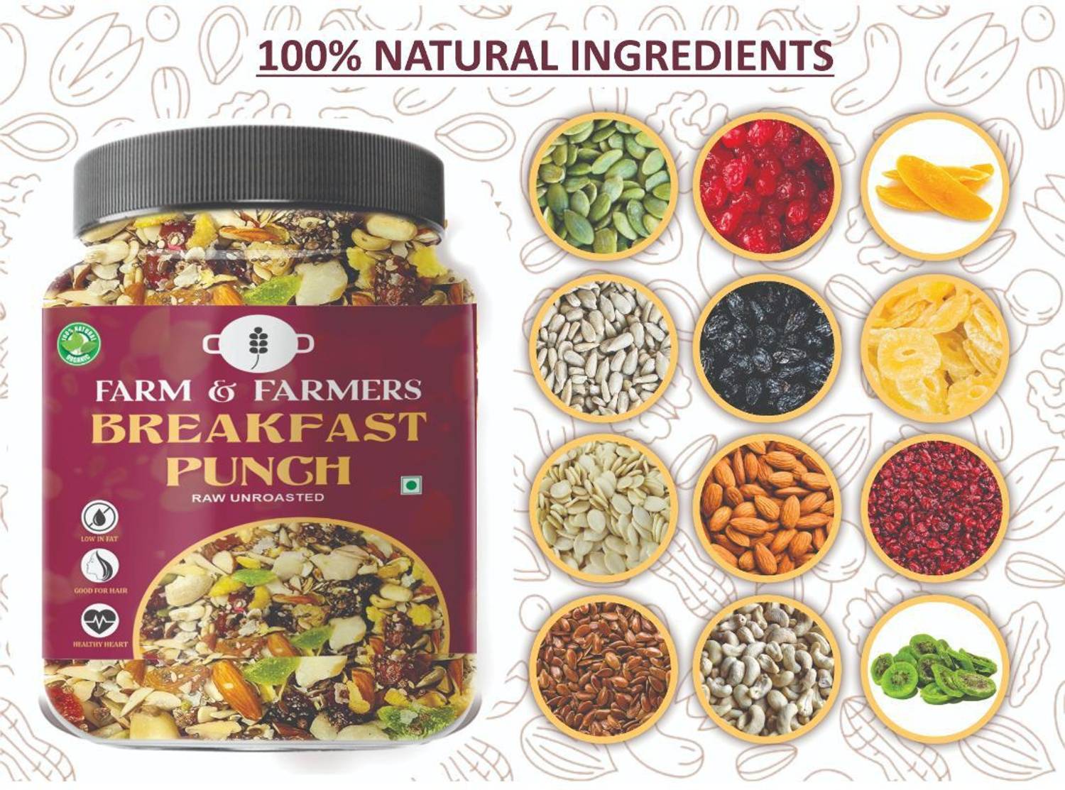 Farm & Farmers Healthy Breakfast 250g - Image 5