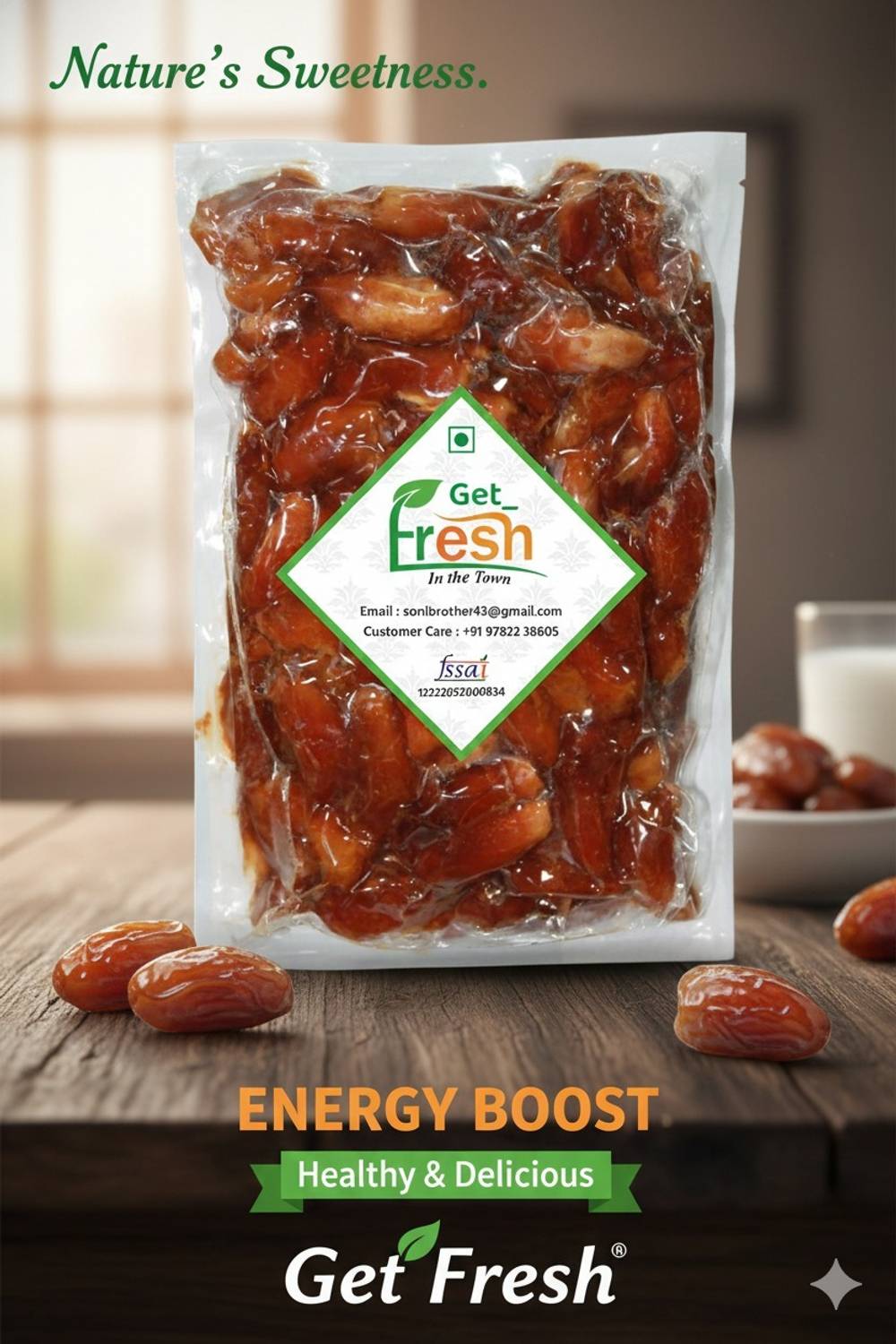Get Fresh Seed Dates 1 kg - Image 3