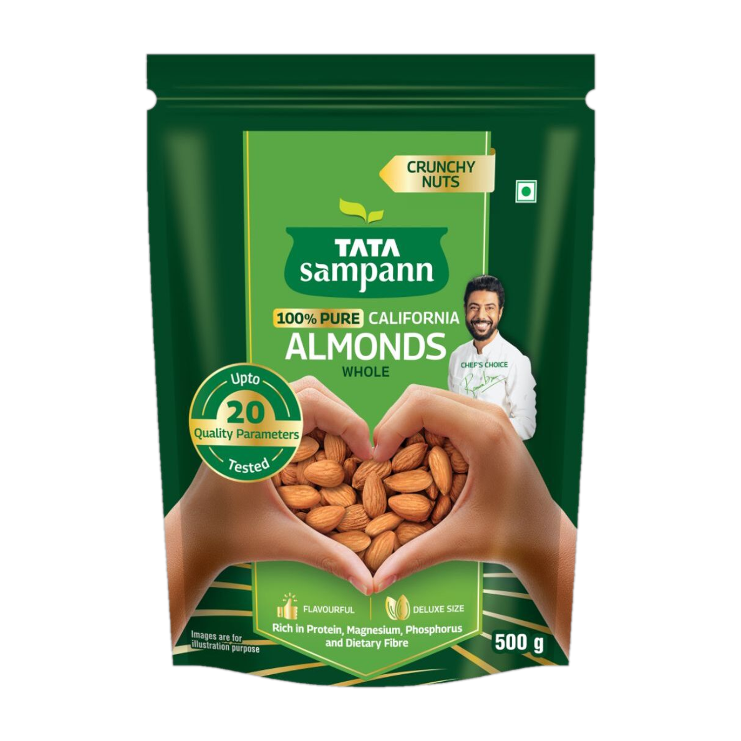Tata Sampann Premium Badam Giri California Almonds