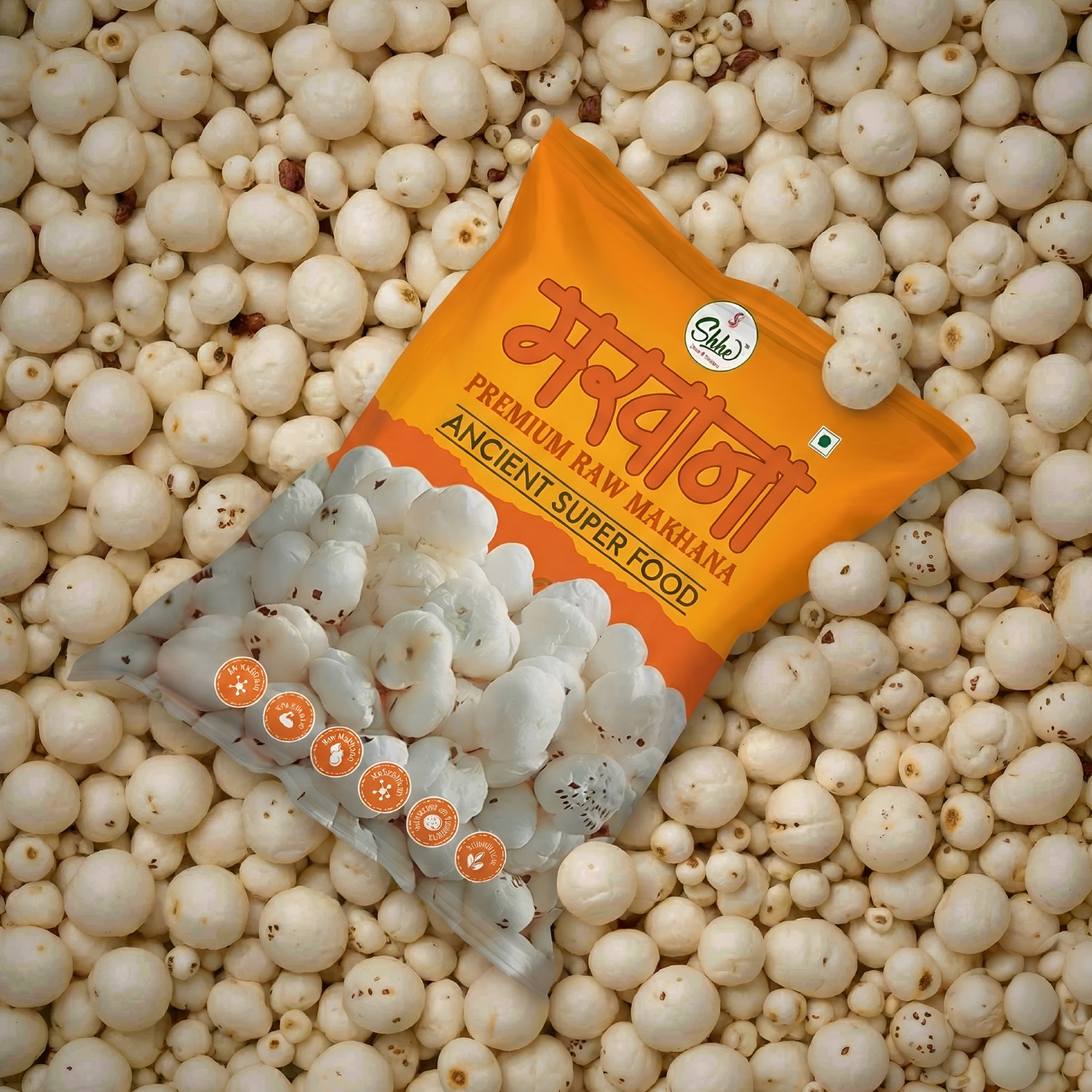 Image of Shhe Premium Phool Makhana | 100% Natural & Healthy | Fox Nut