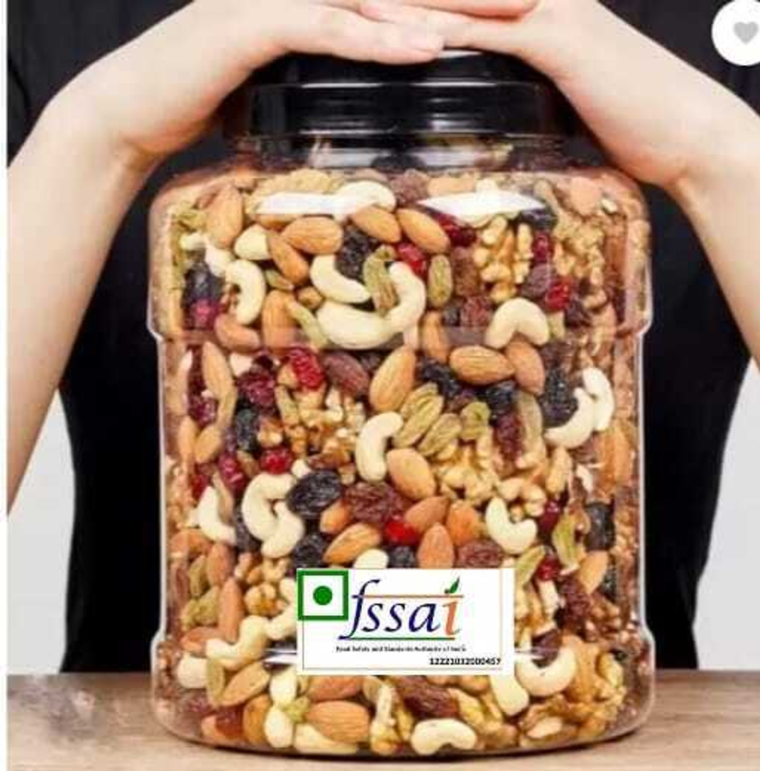 Image of CHATOKDE 100% Natural and Premium Healthy Trail Mix Dry fruits & Seeds 1Kg Assorted Seeds & Nuts