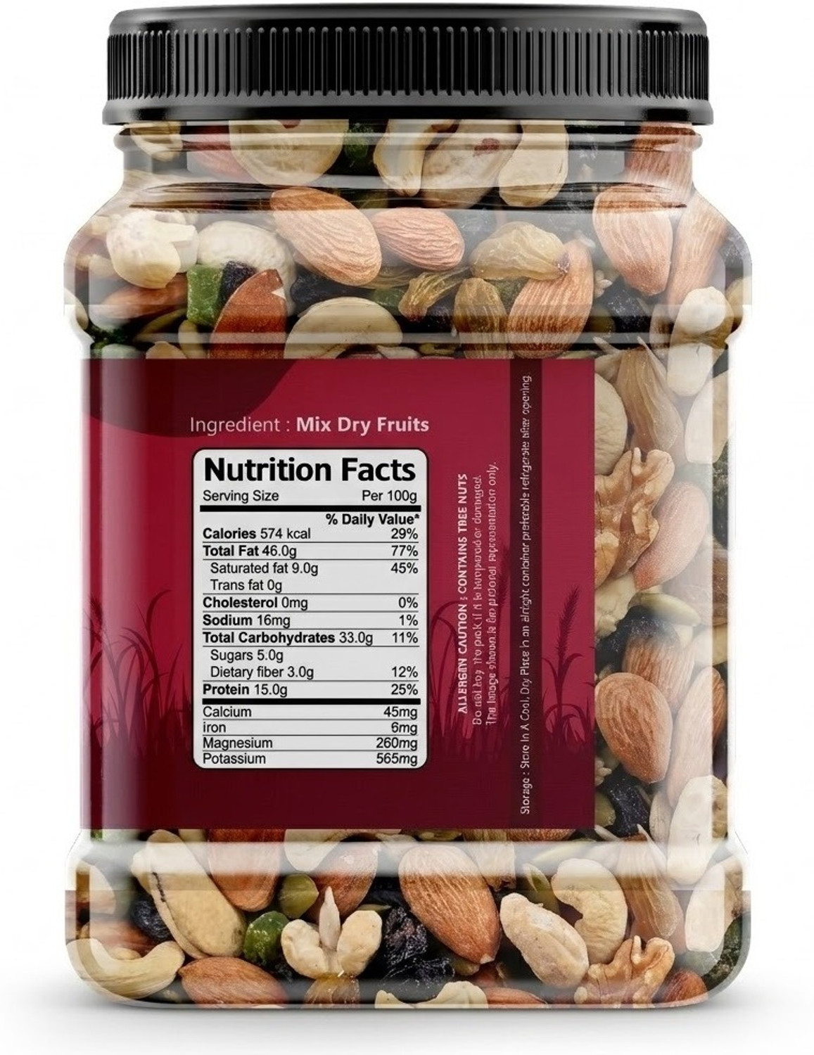 Image of Arihant MIXED DRY FRUIT Almonds, Assorted Fruits & Nuts, Assorted Nuts (1 x 500 g)