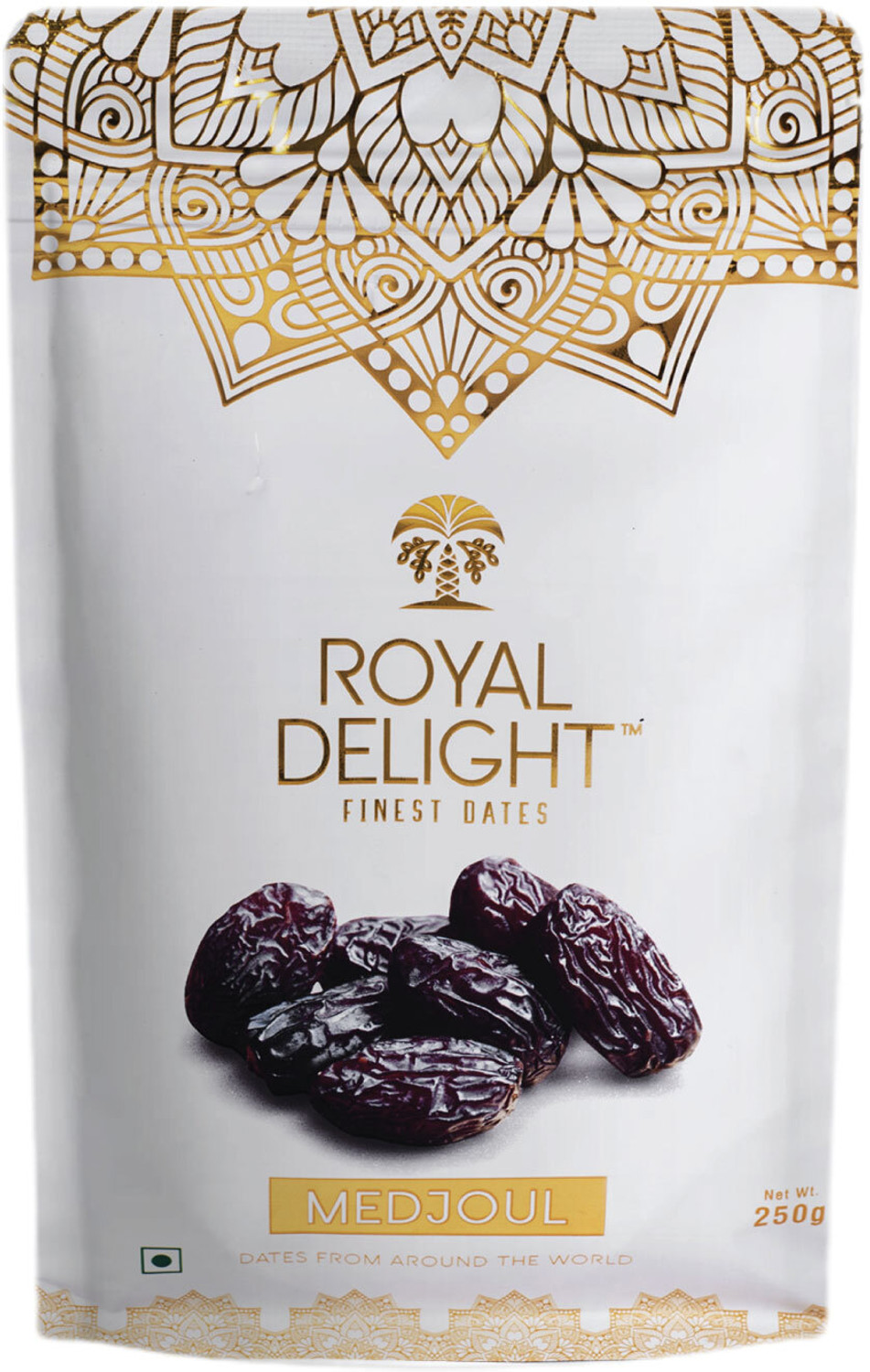 Image of ROYAL DELIGHT Premium Medjoul or Medjool Dates Dry Fruits | 100% Natural Khajur / Khjoor Dates