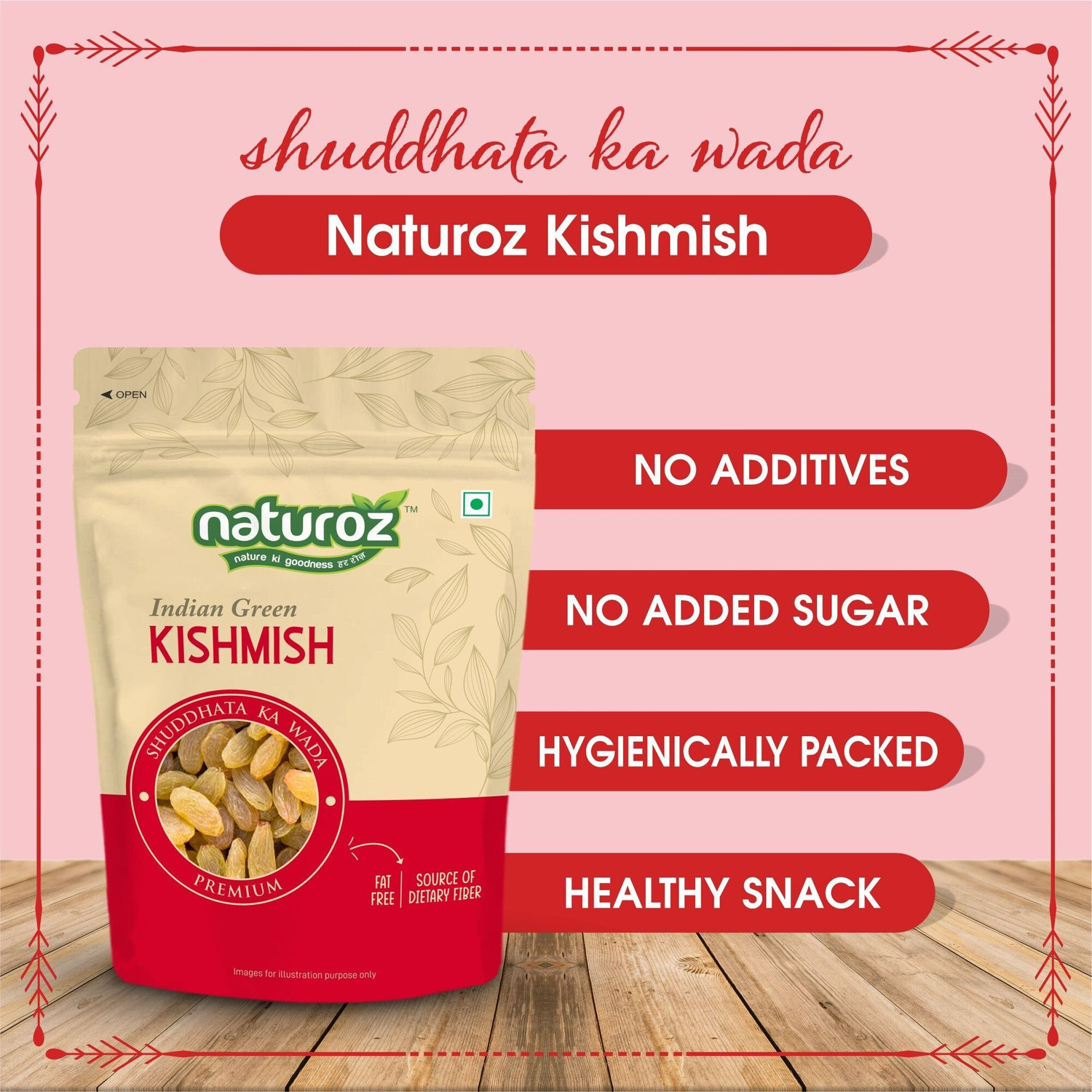 Image of Naturoz Indian Green (Kishmish) Raisins