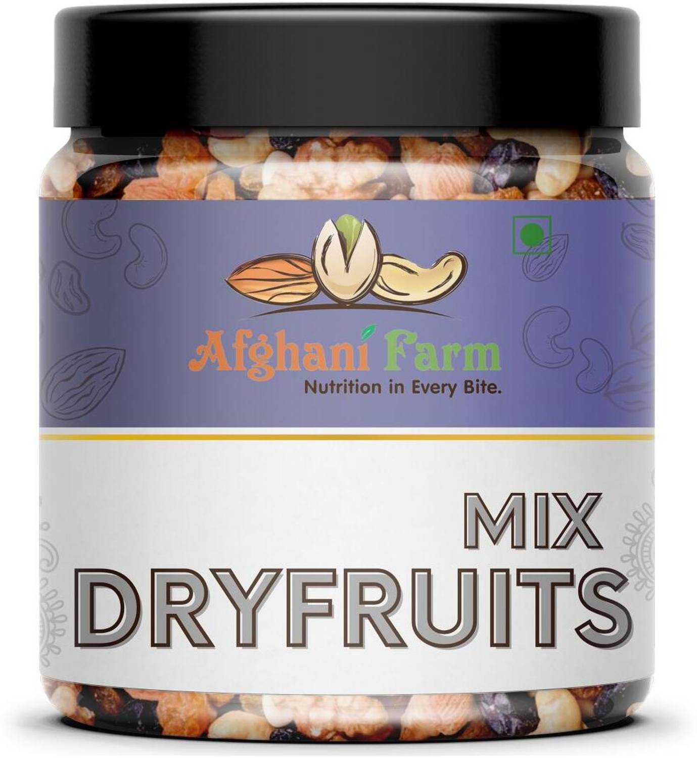 Afgani Farm Premium Dry Fruits Nut Mix Almonds, Apricots, Dates, Pistachios, Figs