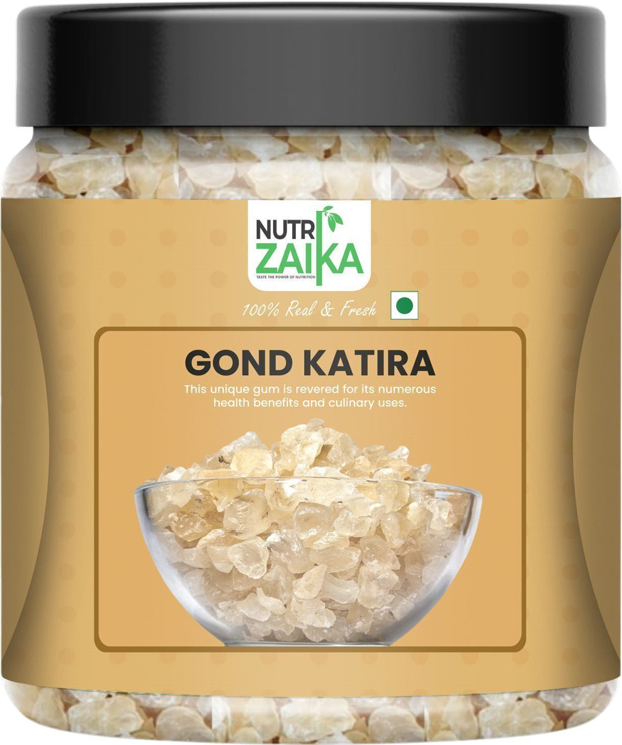 Image of NUTRI ZAIKA Gond Katira | Natural Summer Coolant | Soothing & Body-Balancing Dried Gum
