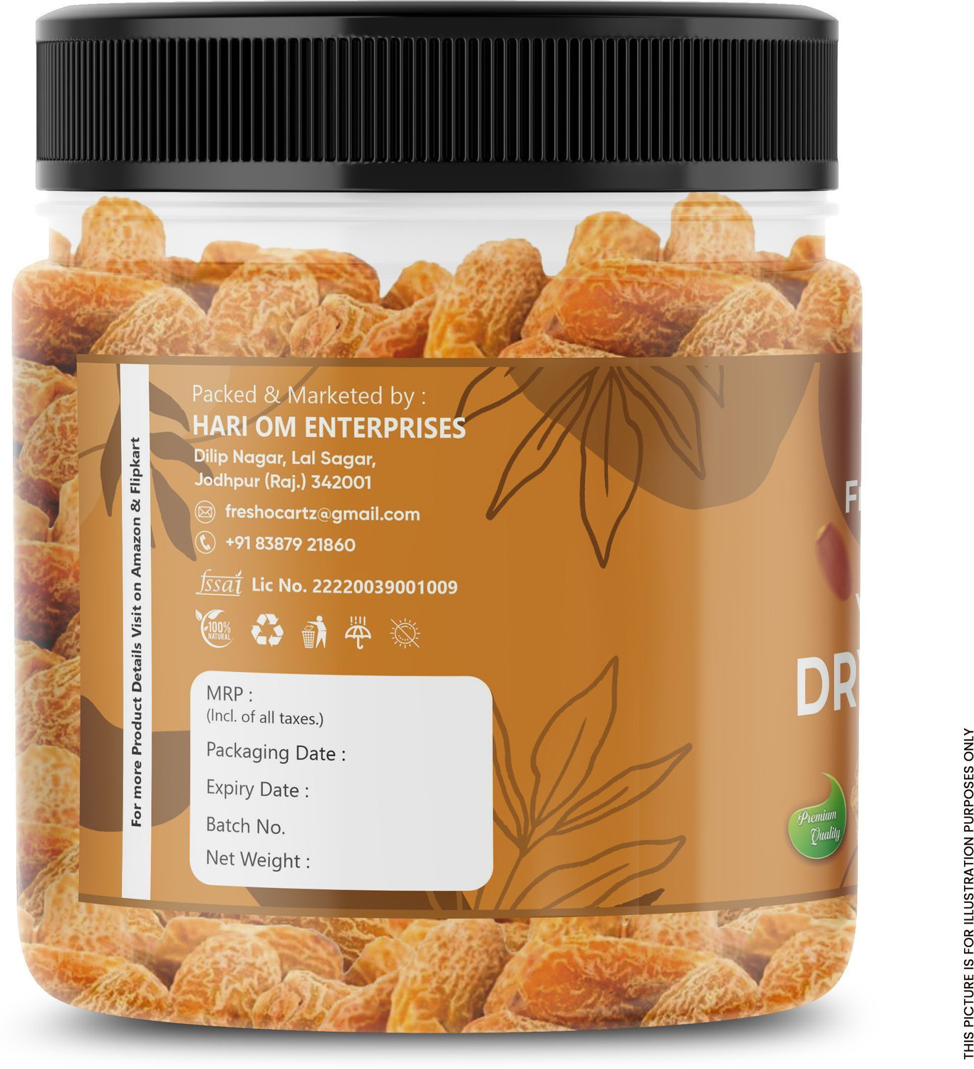 Image of FreshoCartz Yellow Dry Dates | Dry Chuhara | Pili Kharak | Khajur | Chuara | Dry Fruits Dates