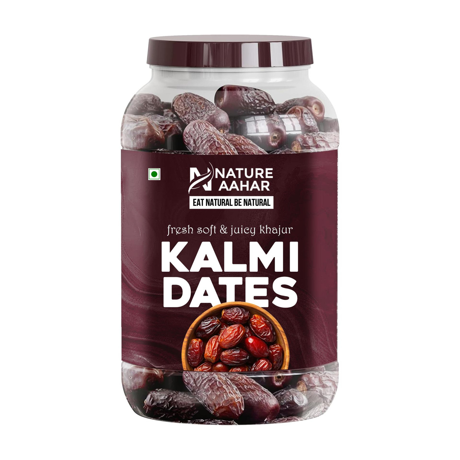 Image of Nature Aahar Kalmi Dates| Premium Soft Kalmi Khajoor | Naturally Sweet, Healthy Dry Fruit Dates