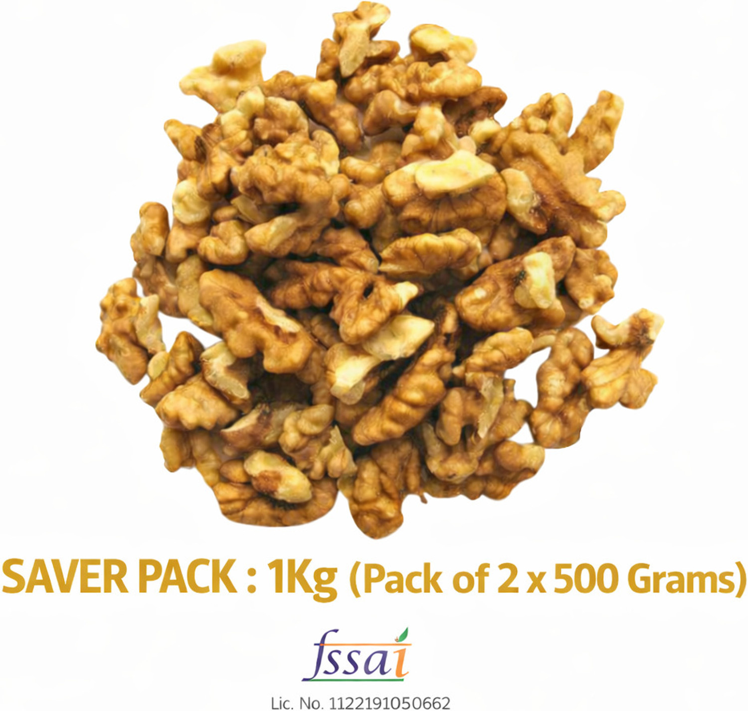 Image of ENGLISH NUTS Walnut Kernels 1 Kg Premium Quarter Without Shell Akhrot Giri Dry Fruit New Walnuts