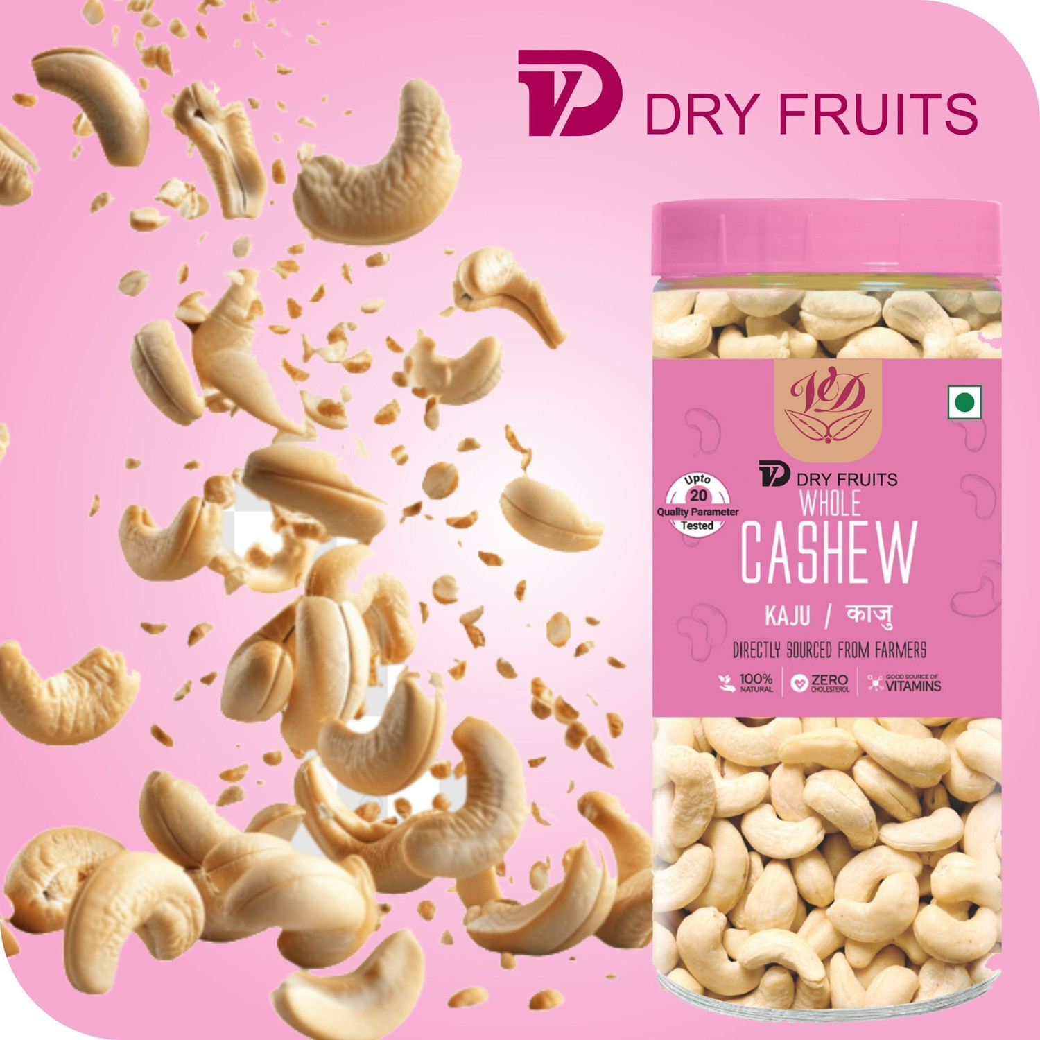 Image of VD Traders Premium Harvest Kaju Cashews