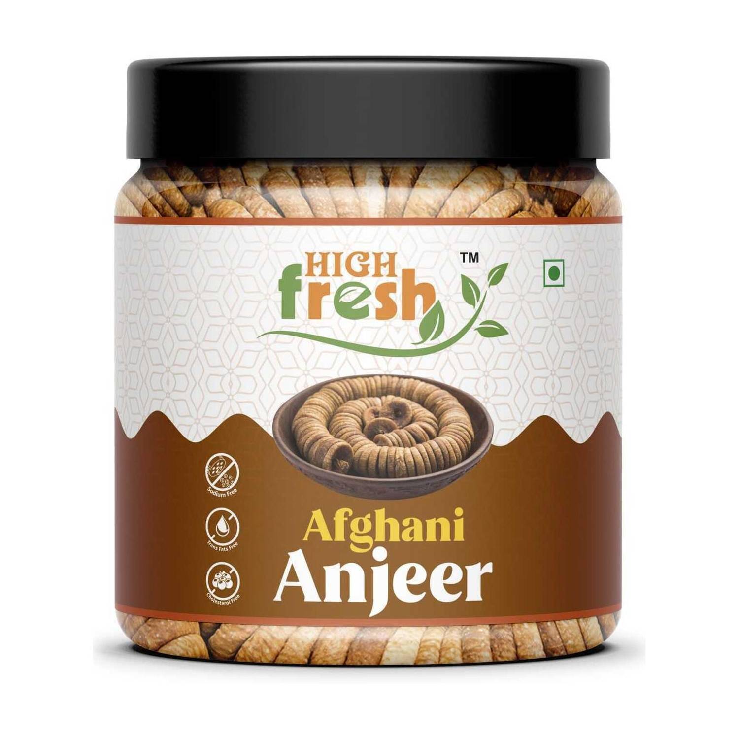 HighFresh Premium Dried Afghani Anjeer/ Figs | Fresh Dried Anjeer Figs