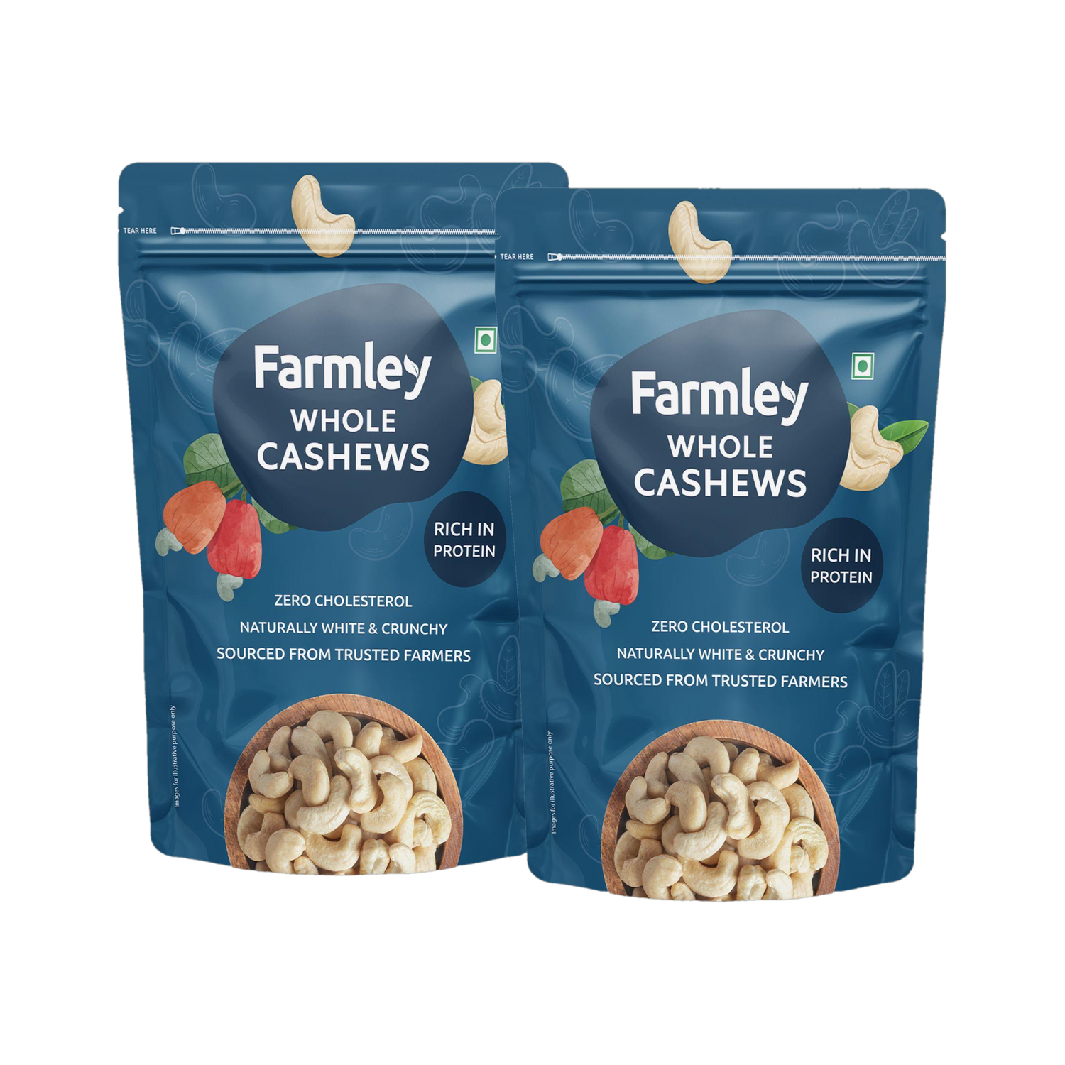 Farmley Whole Kaju / Cashews