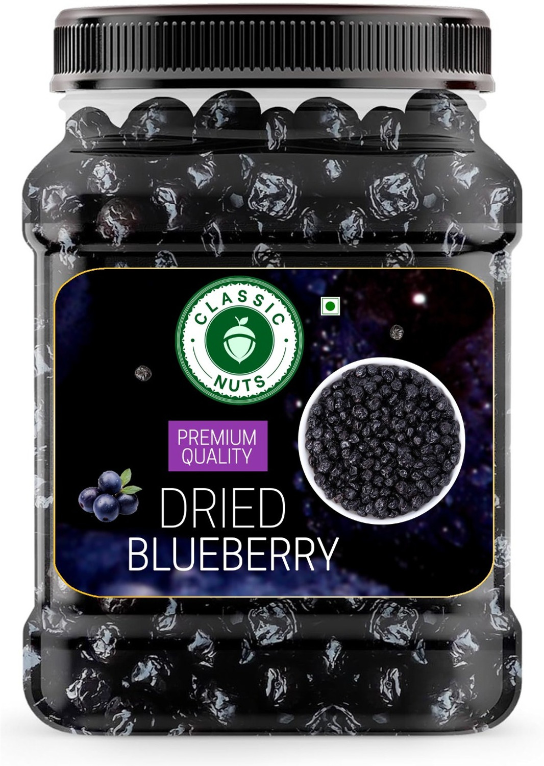 Image of Classic Nuts Dried Blueberries - Soft, Juicy & Ready to Eat Blueberry