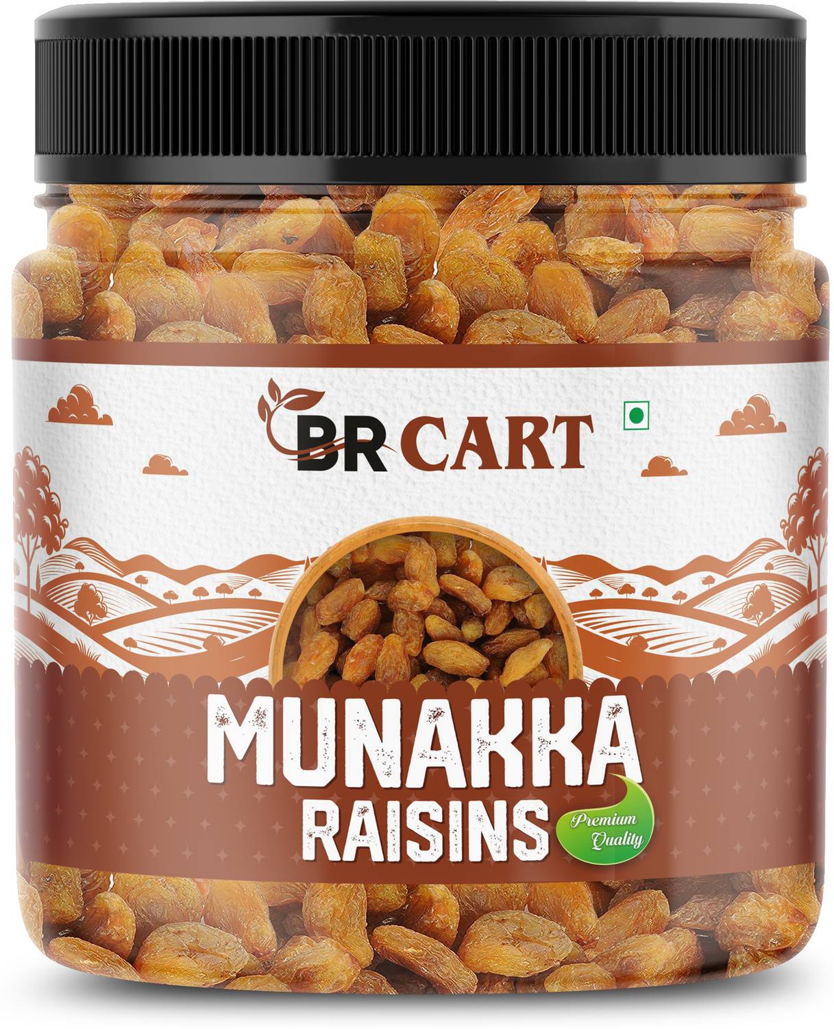 BR CART Munakka Raisins with seeds| Large Munnaka Dakh | Kismis| Dry Fruit Kishmish Raisins