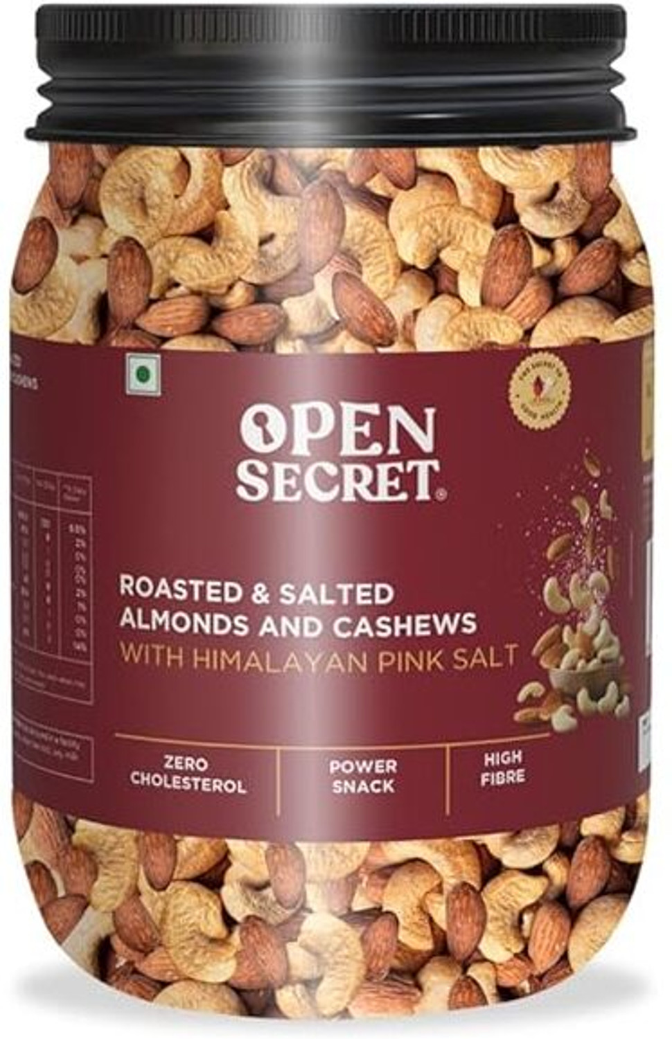 Image of OPEN SECRET Roasted and Salted Almonds & Cashews Assorted Nuts