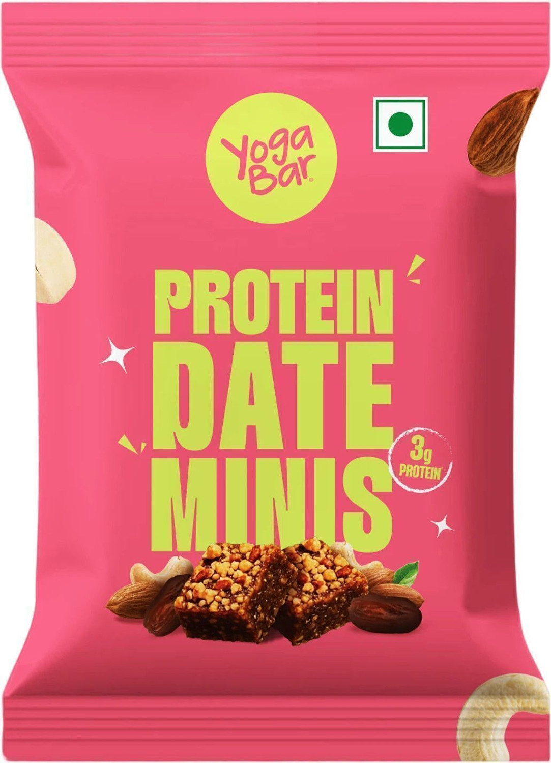 Image of Yogabar Date bites protein minis classic Dates
