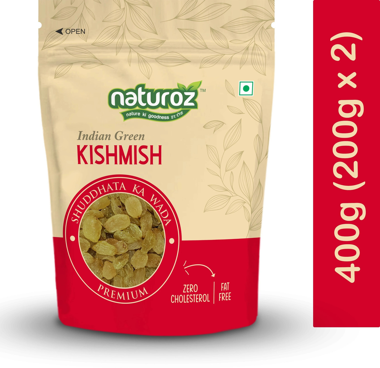 Image of Naturoz Indian Green (Kishmish) Raisins