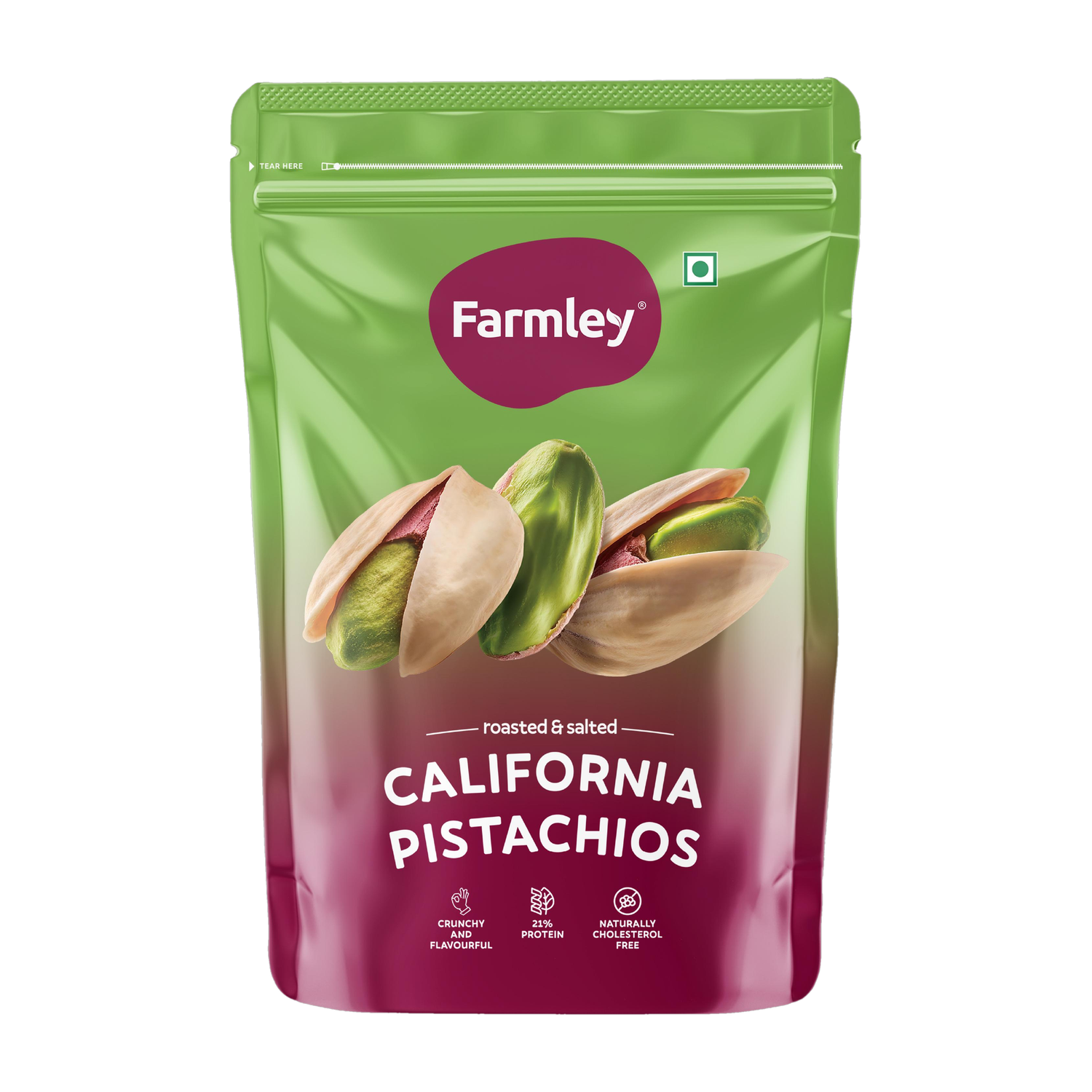 Farmley Premium Roasted & Salted California Pistachios