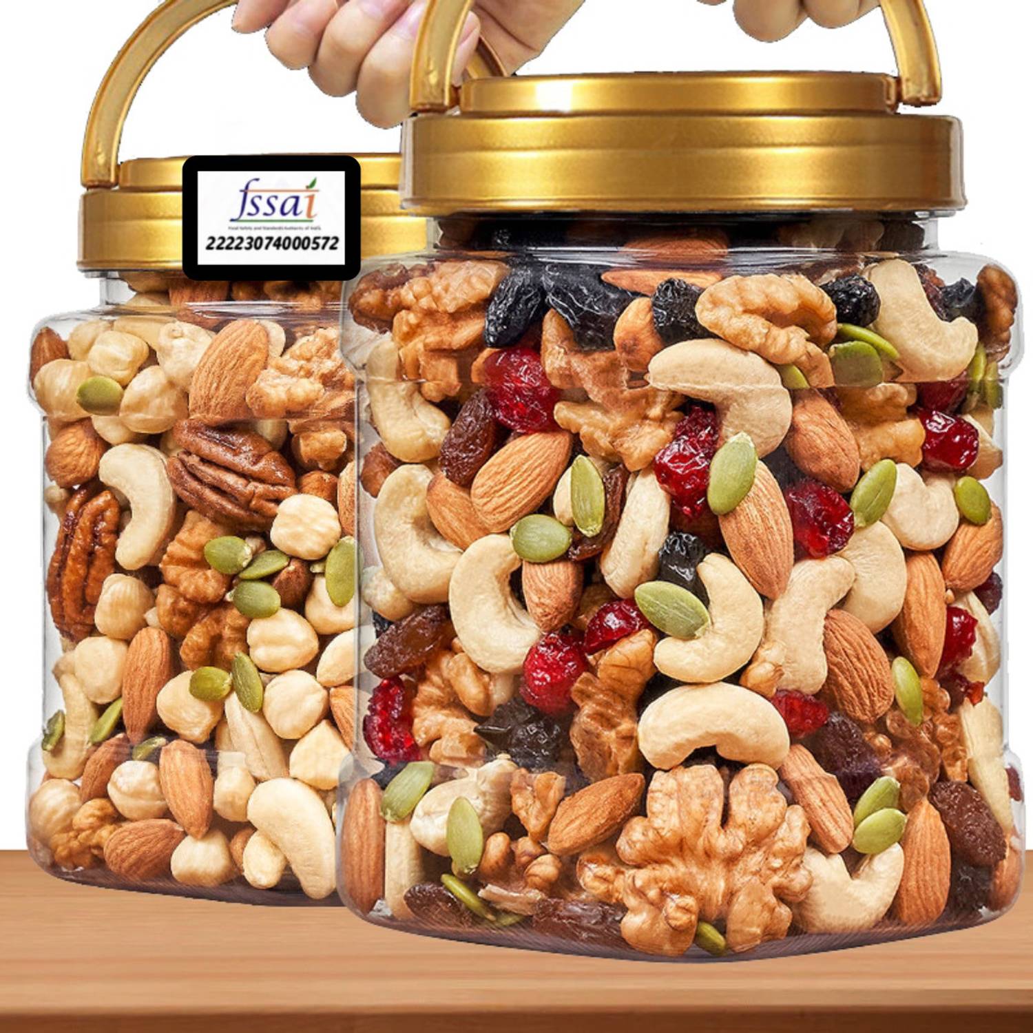 SHIVAAY trail nut mix dry fruits almond cashew , raisin , apricot , walnut , dates 1 kg Almonds, Assorted Seeds & Nuts, Cashews, Apricots, Figs, Dry Dates, Walnuts, Raisins, Pistachios