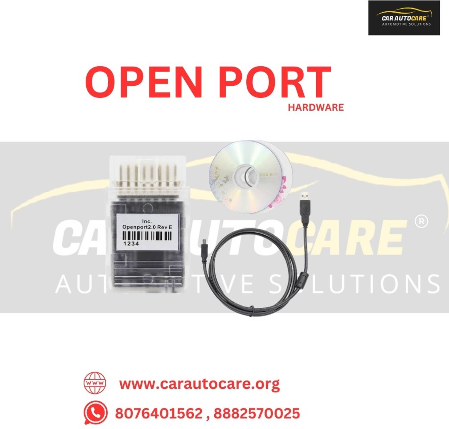 CARAUTOCARE Open port 2.0 J2534 hardware OBD Reader Price in India