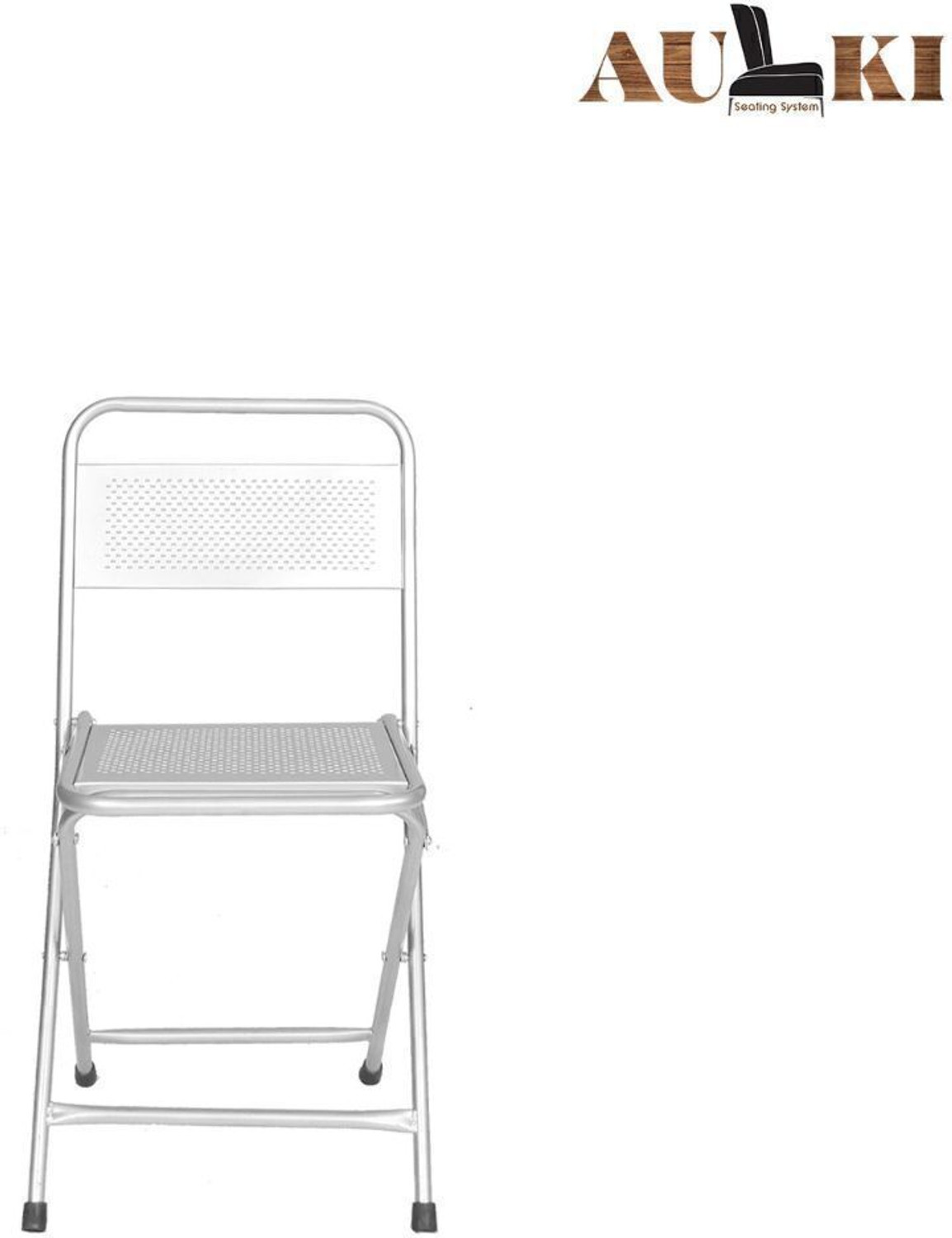 Image of AULKI AUL (PF-05) SILVER MARUTI NA Office Folding Chair