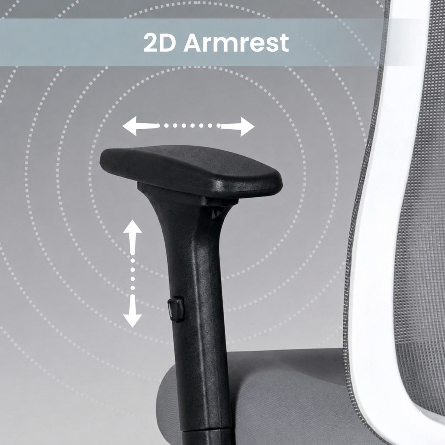 Image of ASTRIDE Mavic High Back Ergonomic Office Chair|2D Soft Armrest|BIS Certified Mesh Office Adjustable Arm Chair