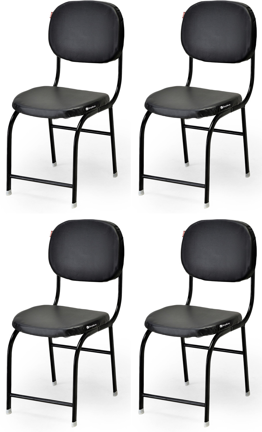 Image of RATISON Guest Visitor Study Without arm Rest Leatherette Office Visitor Chair Leatherette Office Visitor Chair
