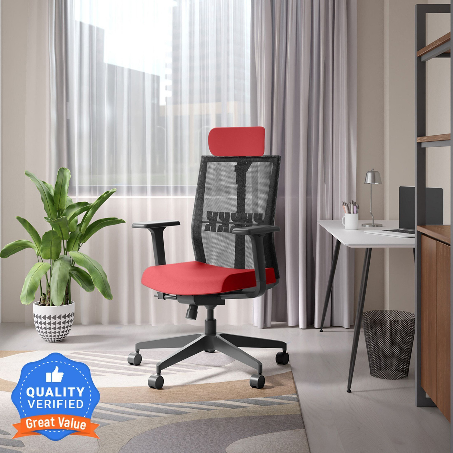 Image of Interio by Godrej Aero High Back Nylon Office Executive Chair