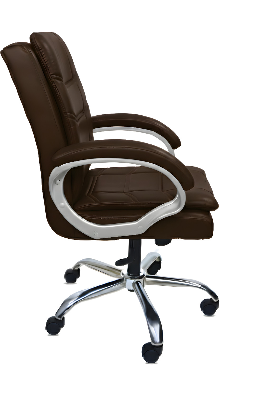 Image of RW REST WELL Star Executive Revolving Office Chair|Computer Desk Chair with Cushioned Seat| Leatherette Office Executive Chair
