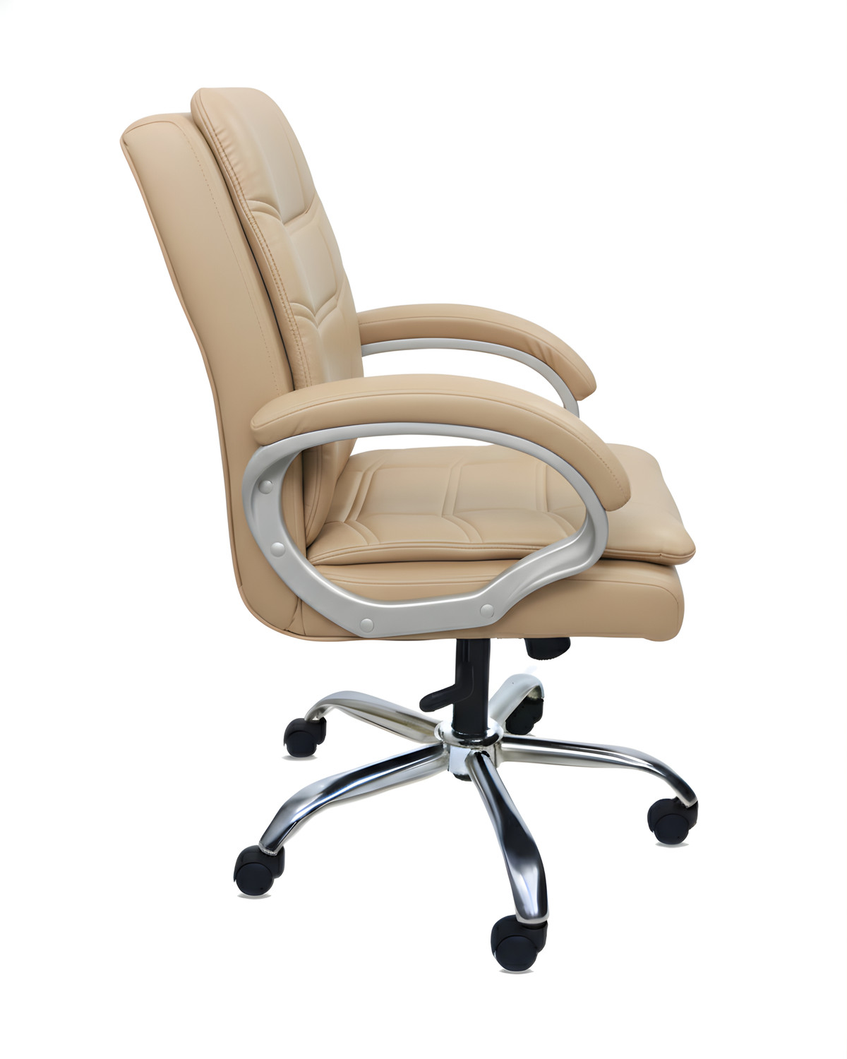 Image of RW REST WELL Star Executive Revolving Office Chair|Computer Desk Chair with Cushioned Seat| Leatherette Office Executive Chair