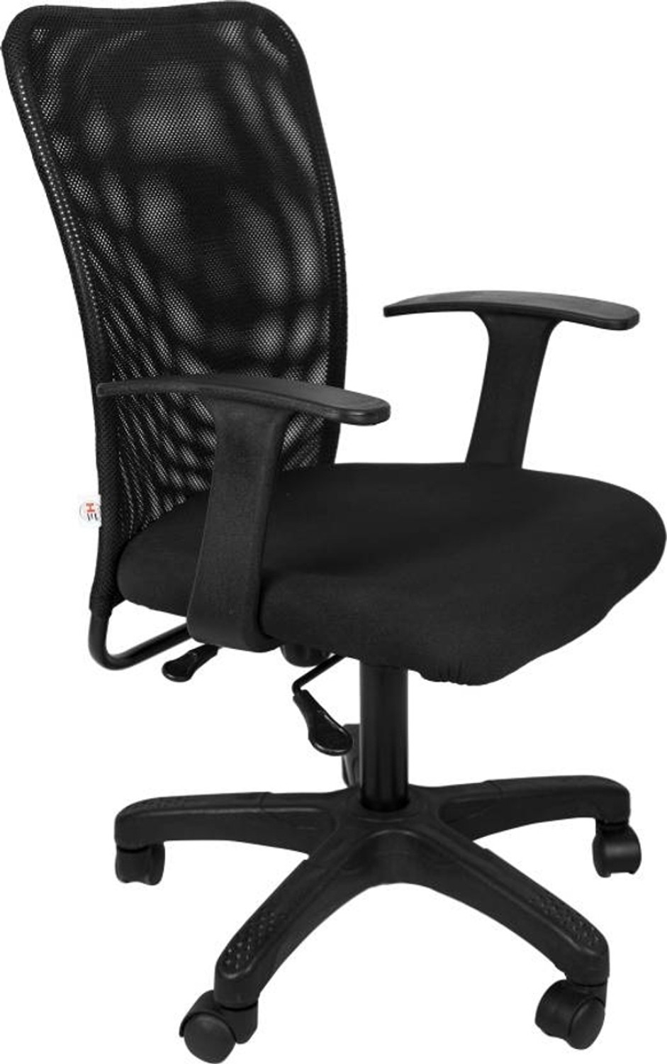 Image of realchairs Mesh, Cotton Blend Office Adjustable Arm Chair