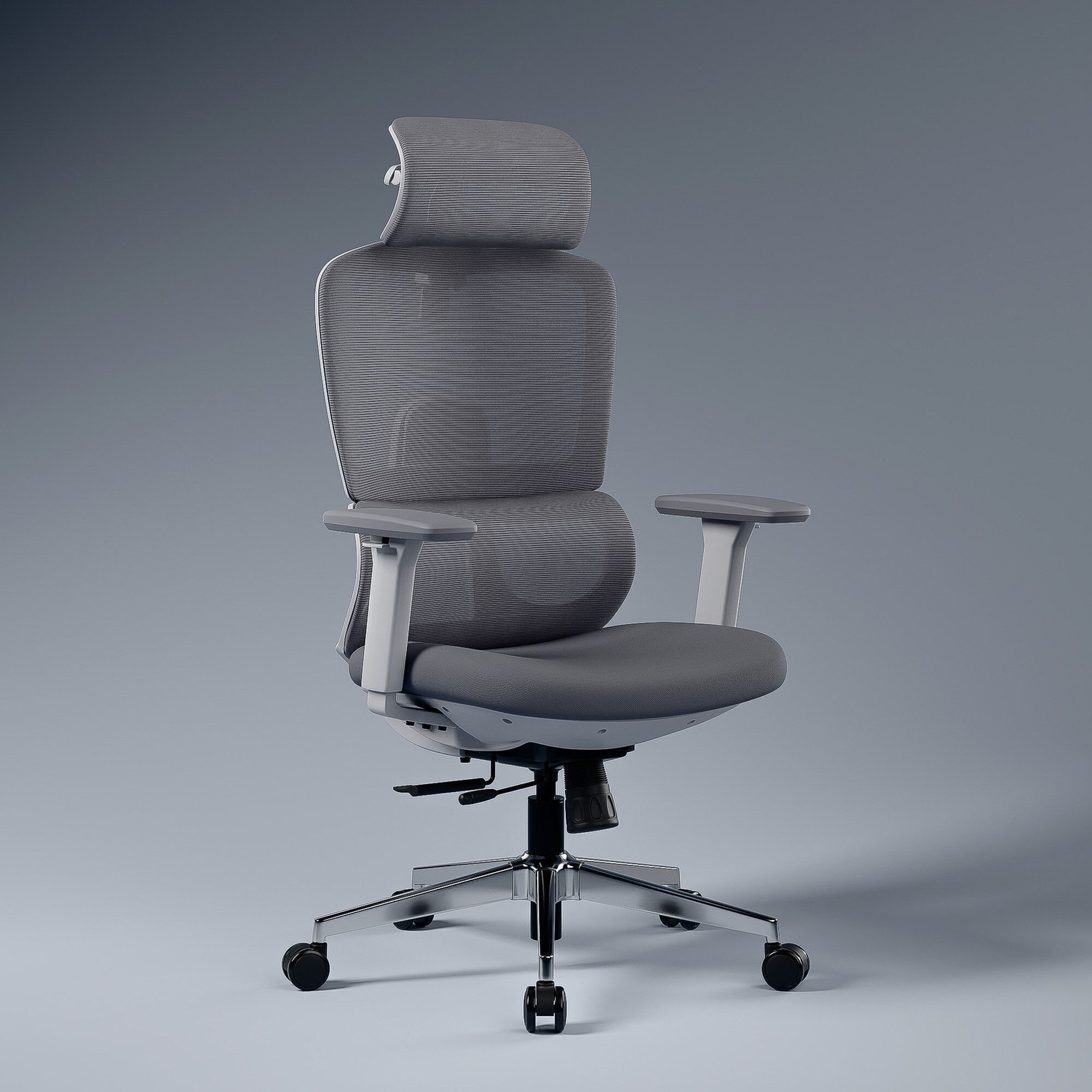 Image of GREEN SOUL Orion|Office Chair for Work with Dual Panel Backrest|Seat Slider|3D Armrest Fabric Office Executive Chair