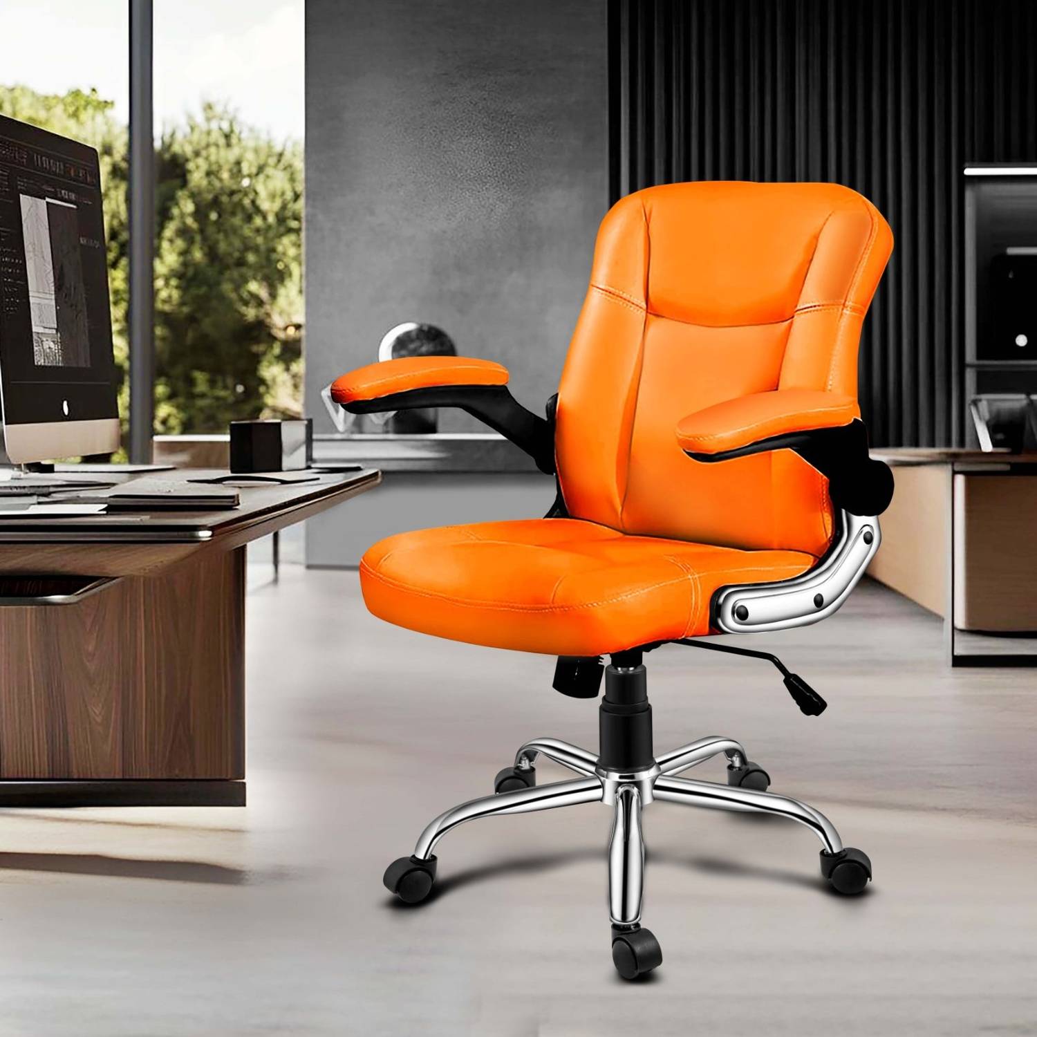 Oakcraft Leatherette Office Executive Chair