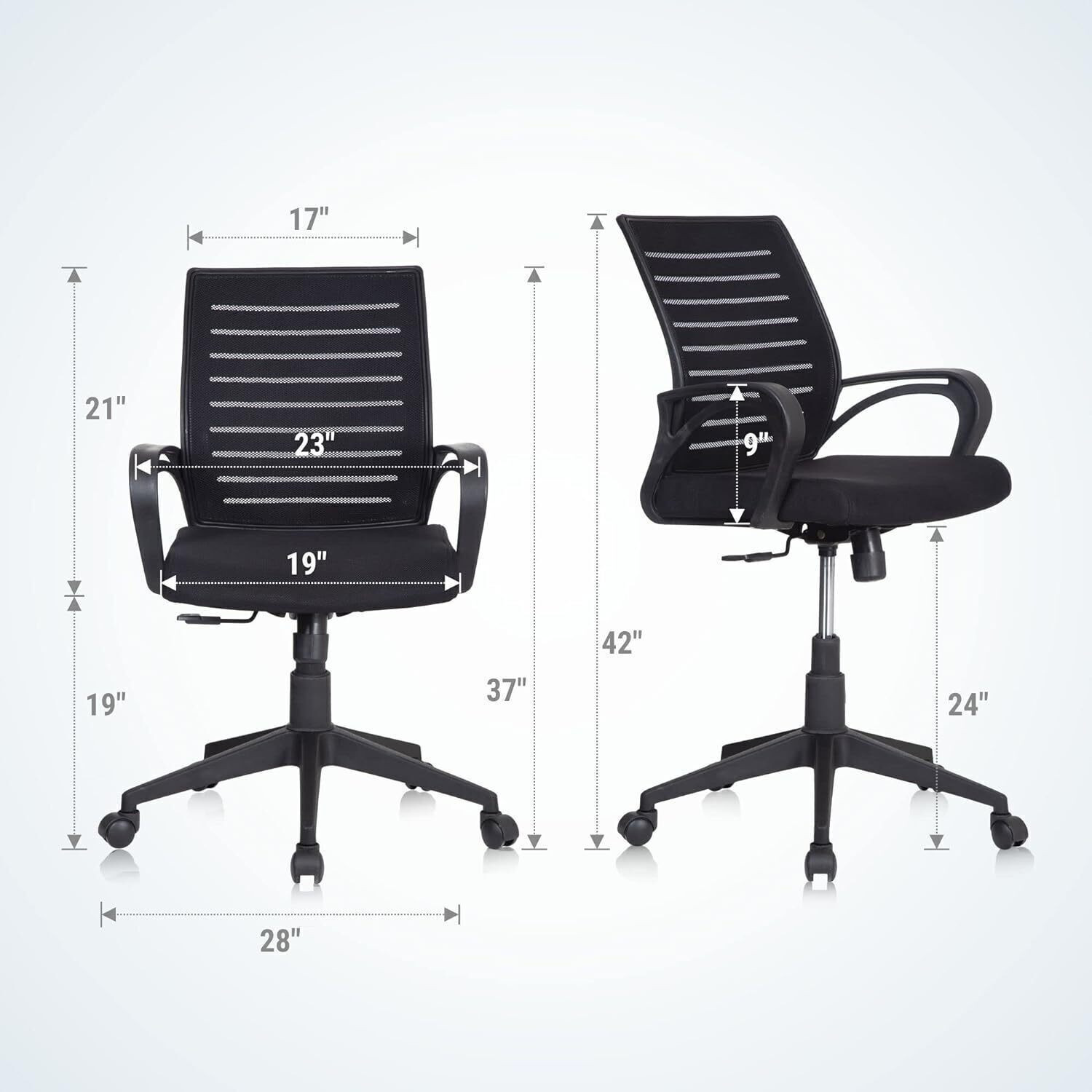 Image of MG traders heavy duty boom net Mesh Office Executive Chair