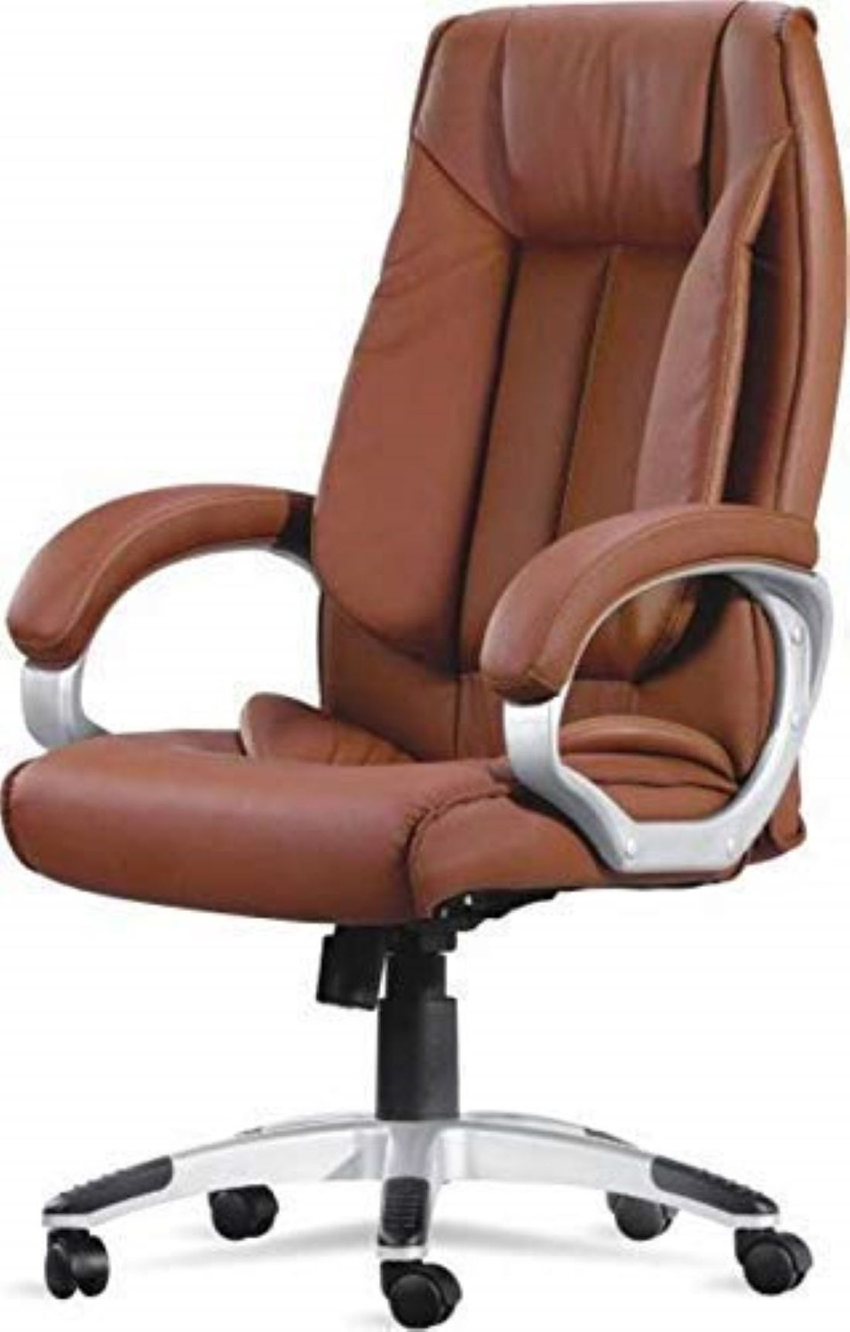 Image of KRISHTHA Boss High Back Ergonomic Revolving Leatherette Office Executive Chair