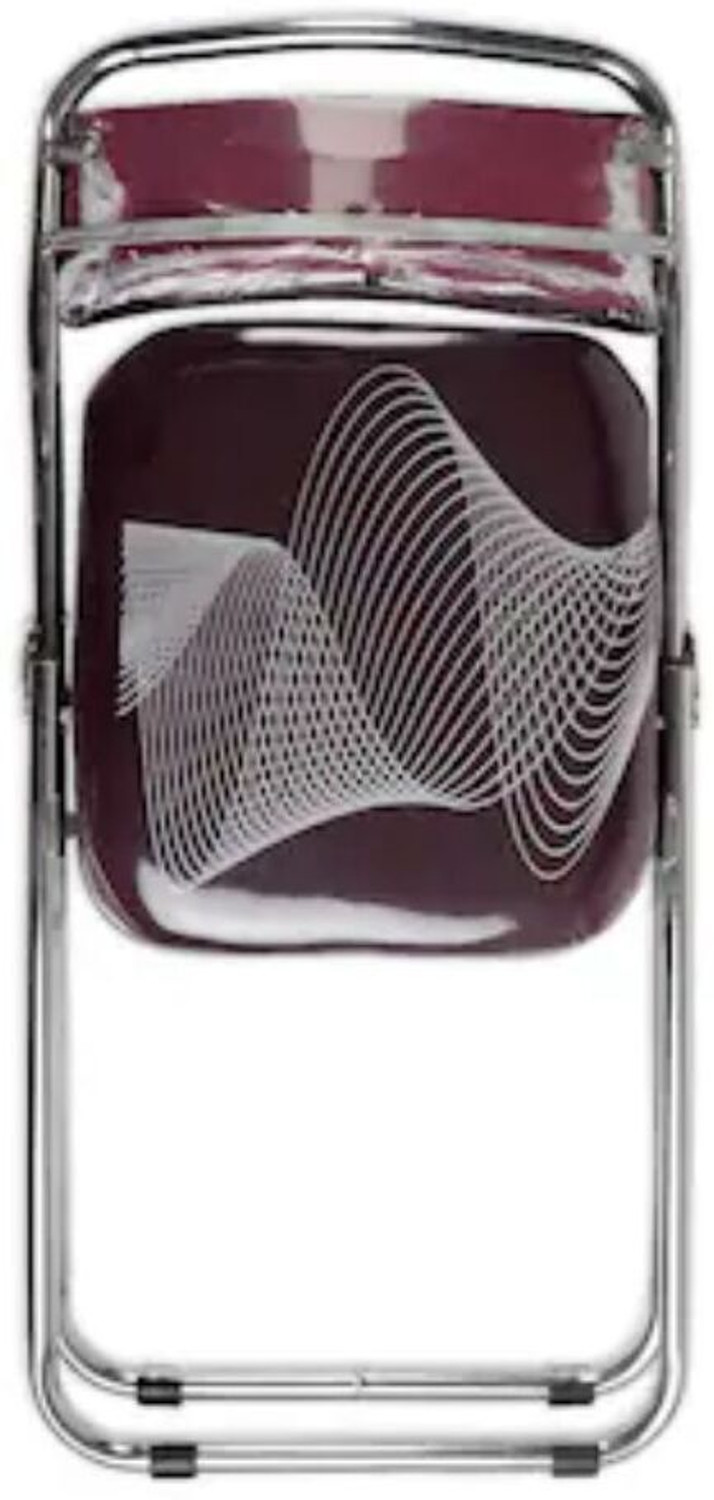 Image of suhana group maroon chair Fabric Office Folding Chair