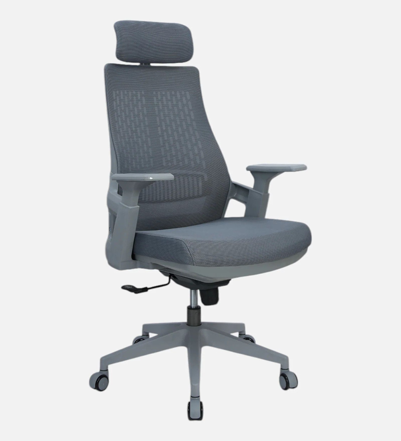 Image of Mintwud From Pepperfry Arisa High Back Ergonomic /Breathable Mesh Chair For Office /Home Nylon Office Arm Chair