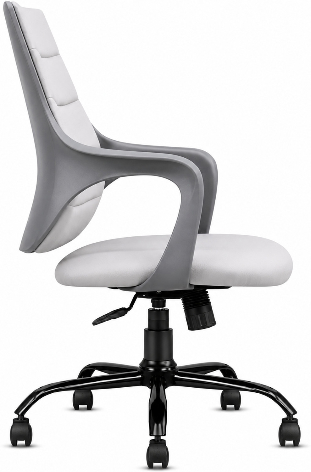 Image of Aayra Royal Ultra Premium Ergonomic Mid Back Office Chair | Leatherette Office Executive Chair