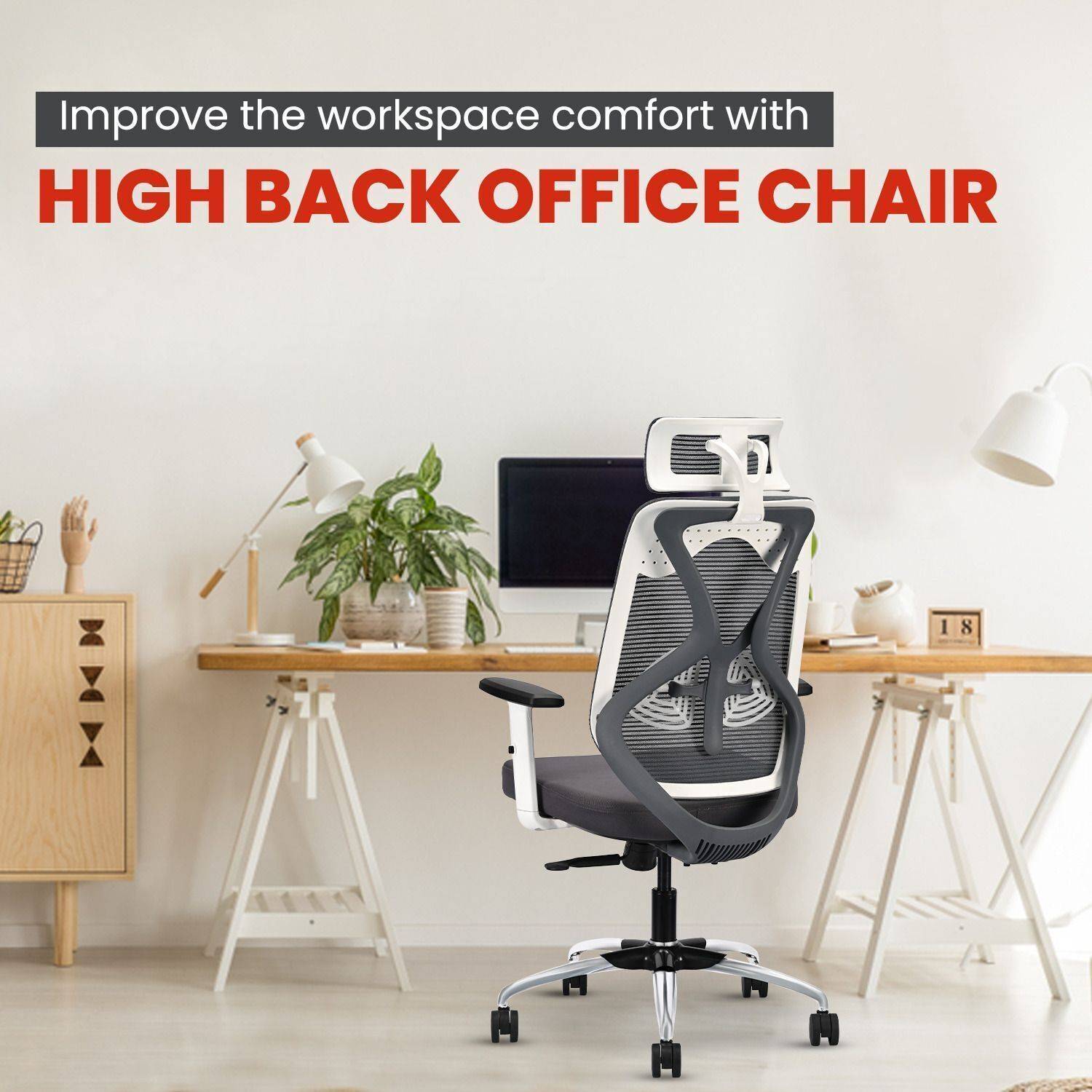 IAFA Ergolux High Back Ergonomic Office Chair - Image 5