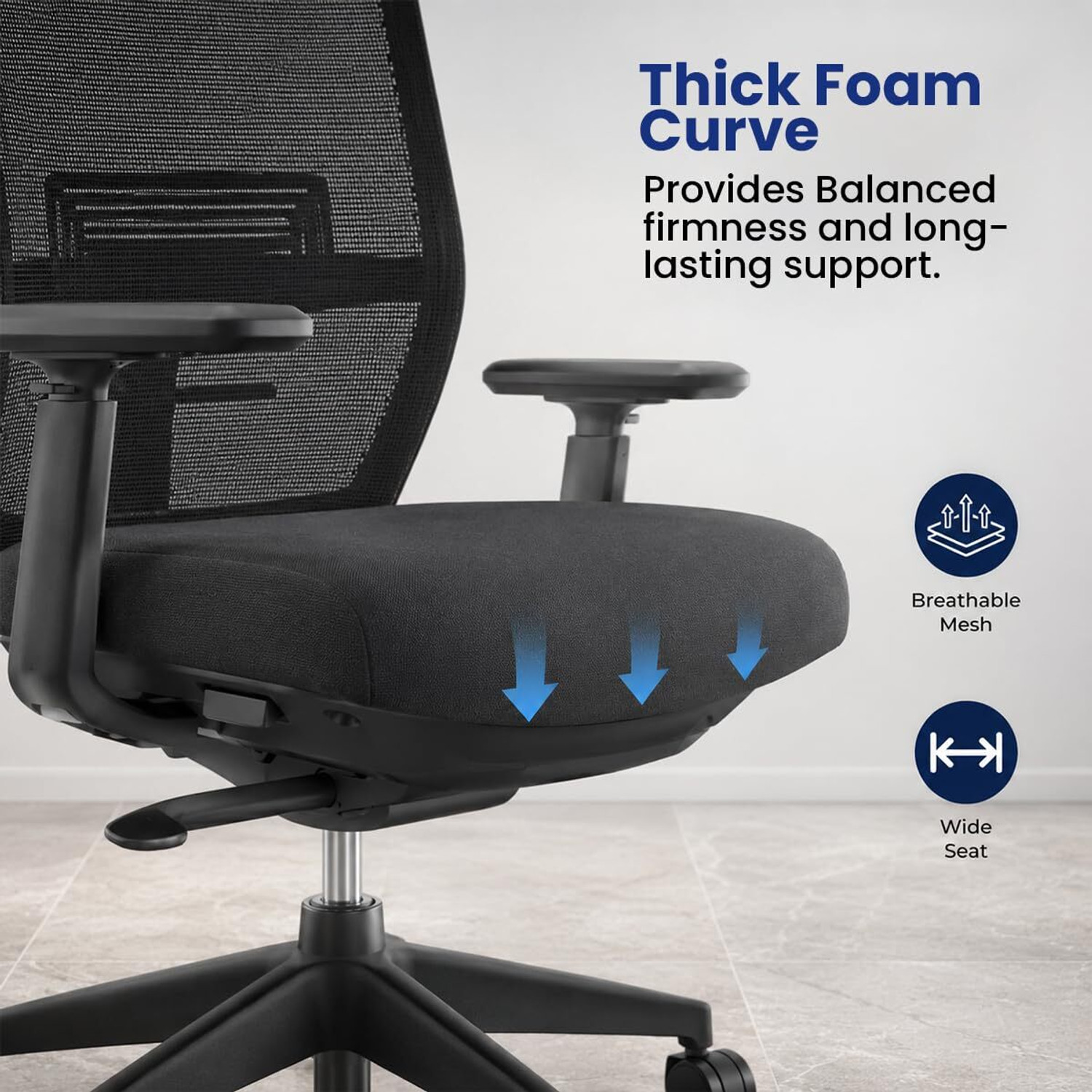 Image of Haworth ALOHA EASY LITE Polyester Office Arm Chair