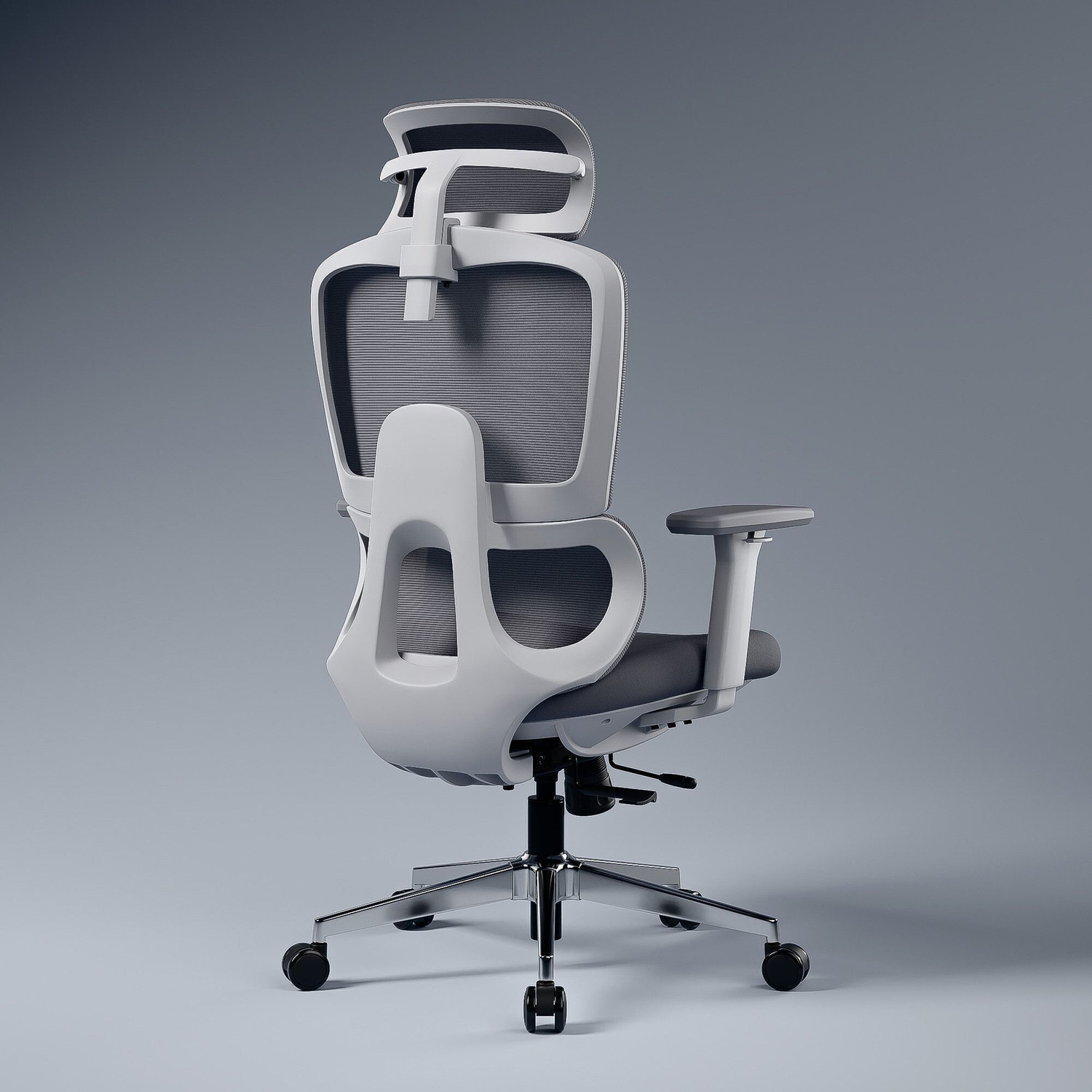 Image of GREEN SOUL Orion|Office Chair for Work with Dual Panel Backrest|Seat Slider|3D Armrest Fabric Office Executive Chair