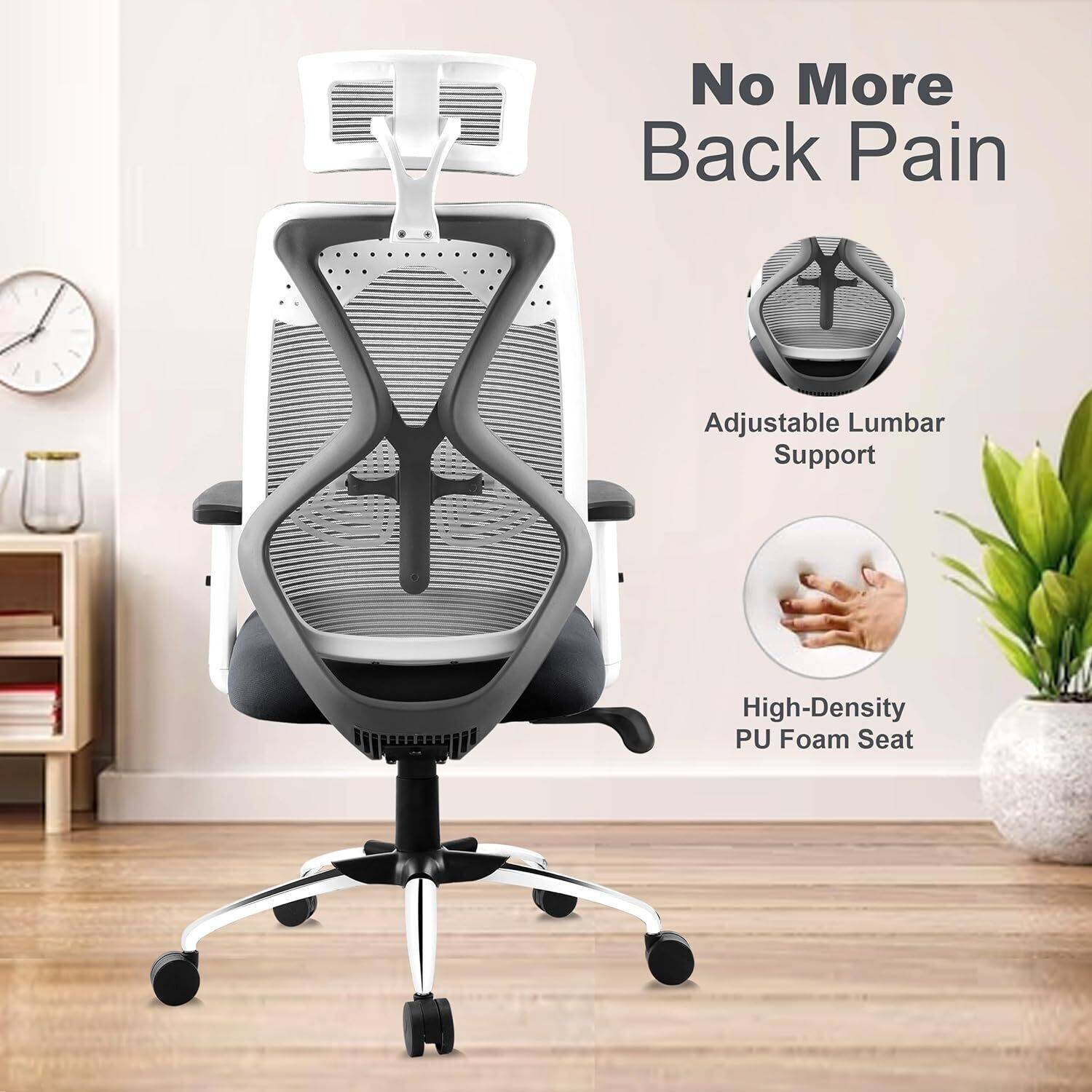 ASTRIDE Ergofit Ergonomic High Back Office Chair - Image 2