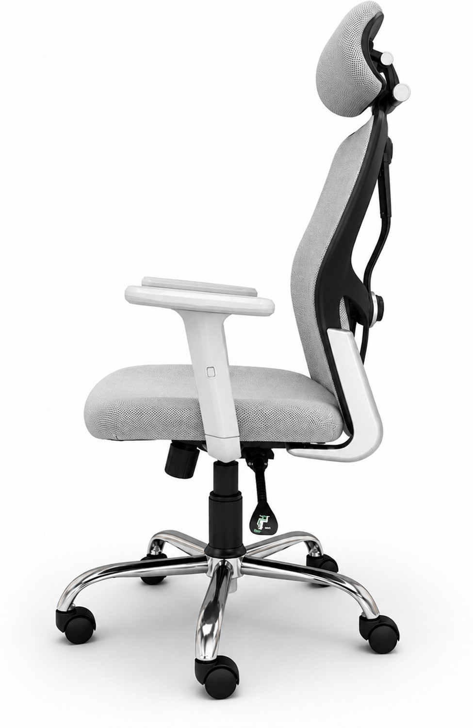 Image of Aayra Dual Lock, 90-135 Recline, Adjustable Headrest & 2D Armrests. Mesh Office Adjustable Arm Chair