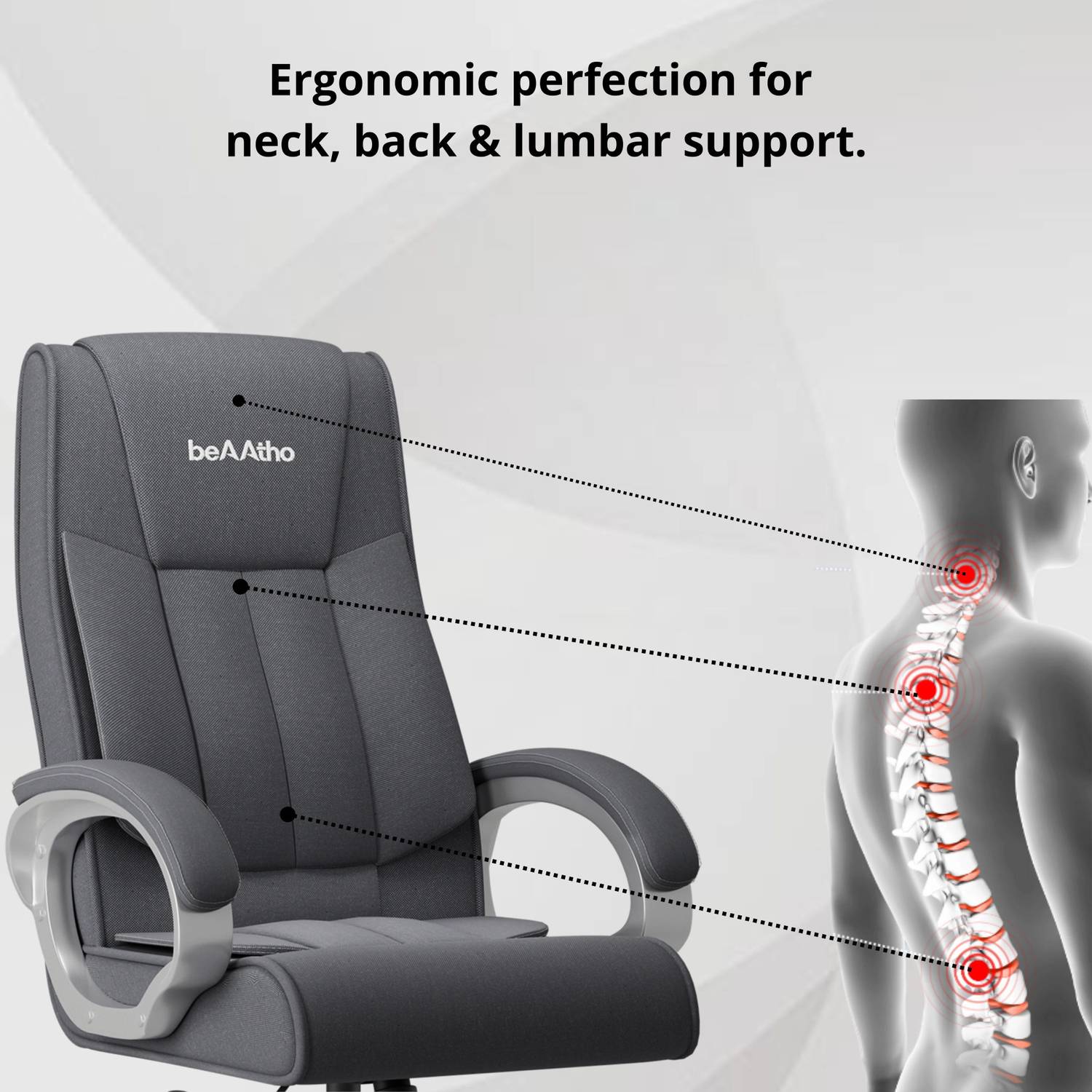 beaatho Berlin Orthopedic Boss Chair - Image 2